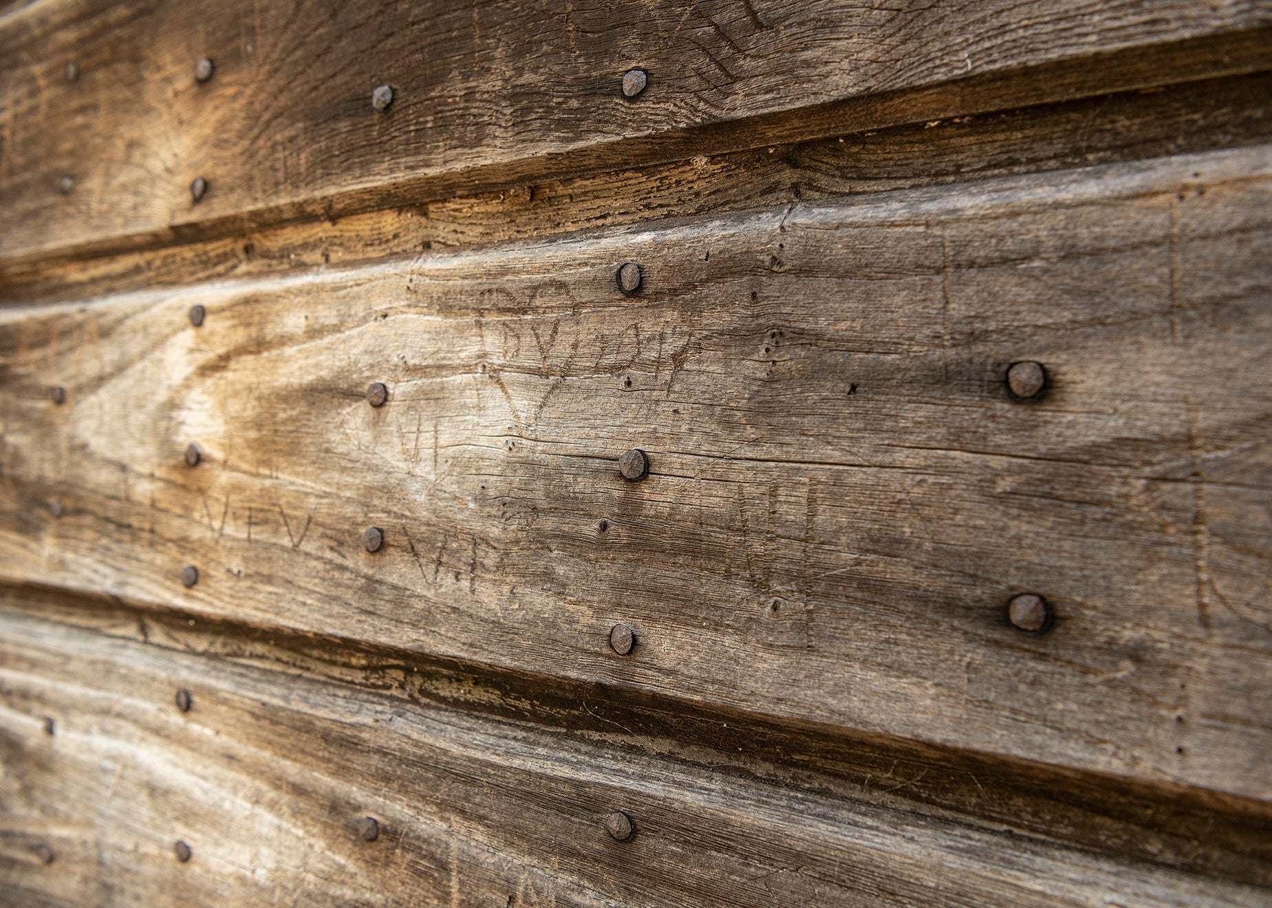 Hand forged nails in Veranna, Lake Como