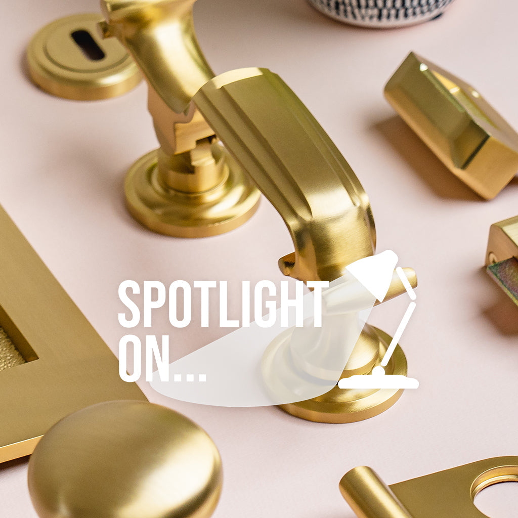 Spotlight On...New Brass Front Door Furniture