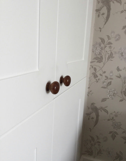 Rosewood Bun Cabinet Knobs