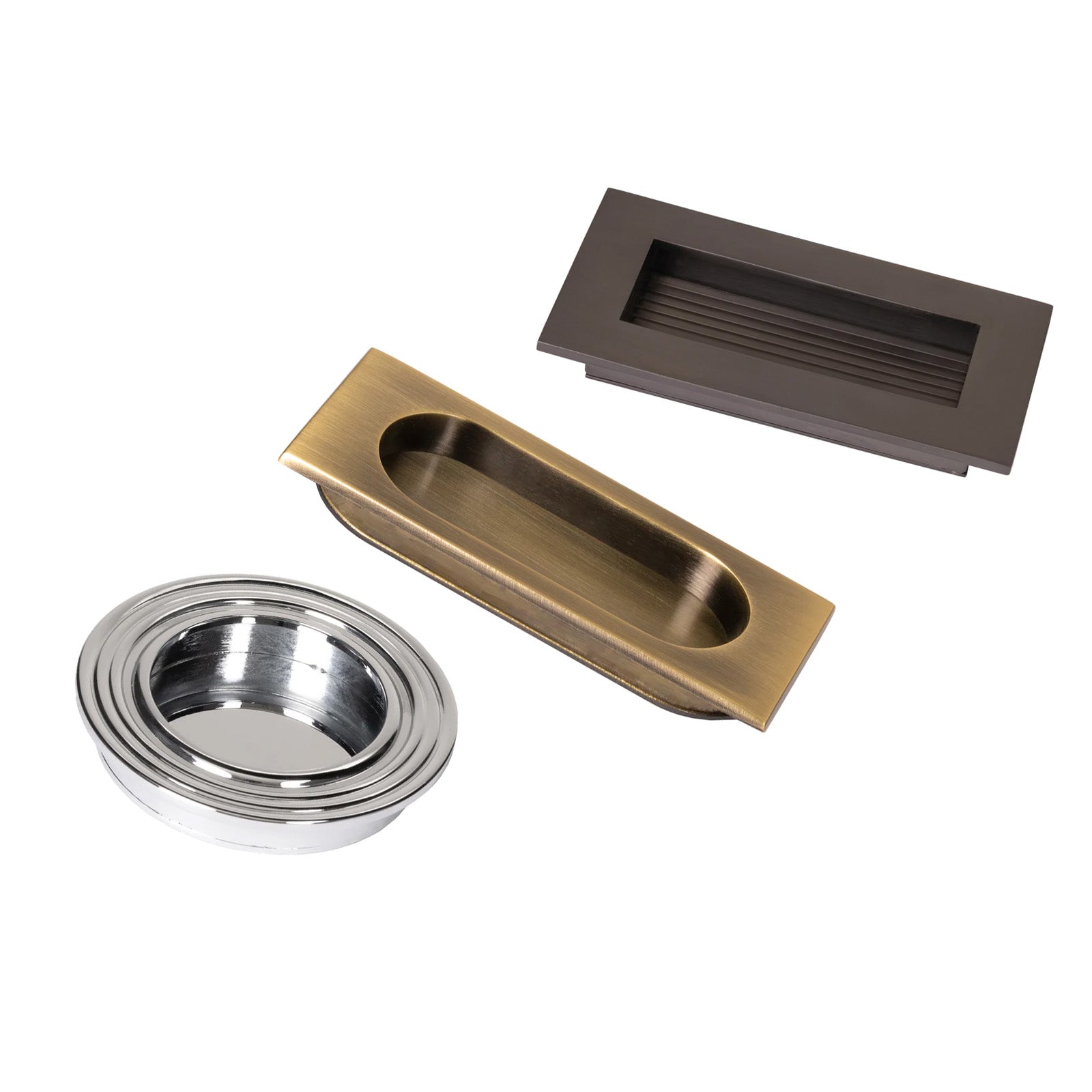 Flush Pull Pocket Door Handles