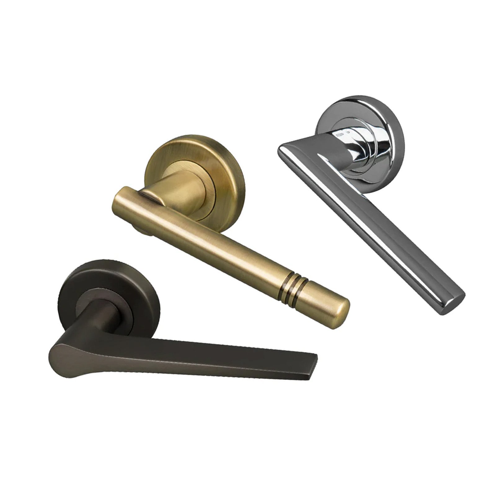 Lever on Round Rose