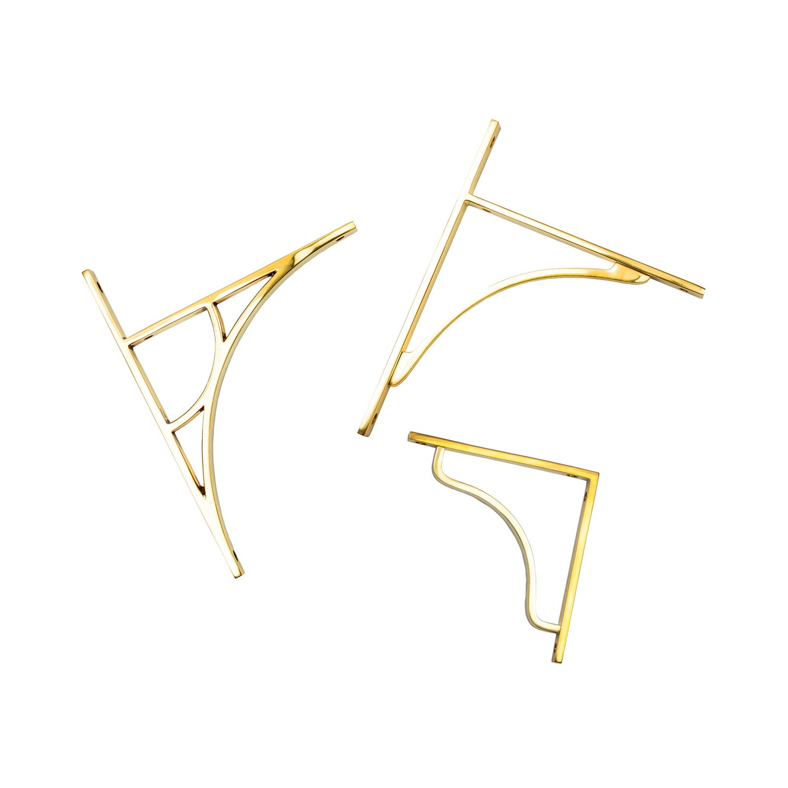 Brass Shelf Brackets