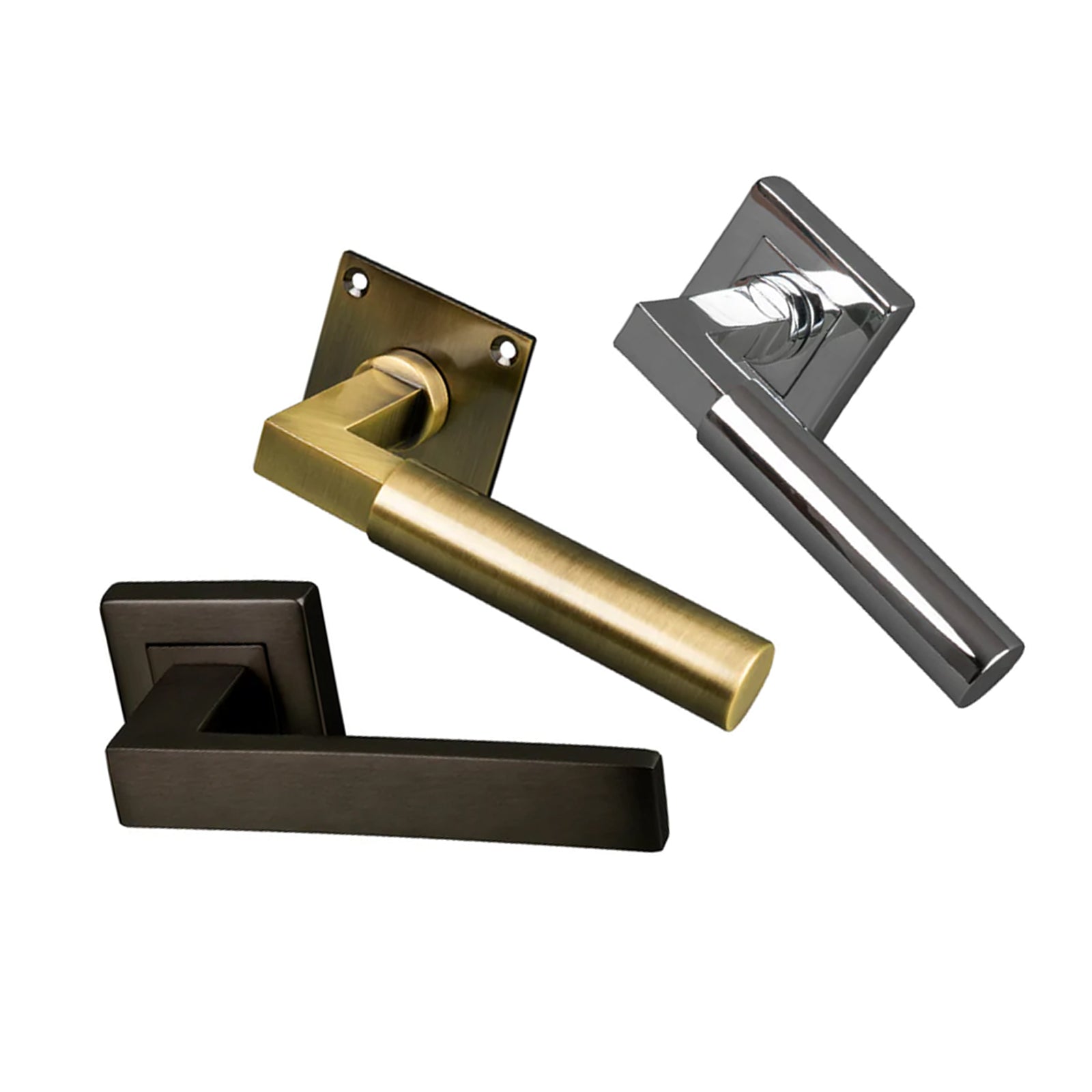 Lever on Square Rose