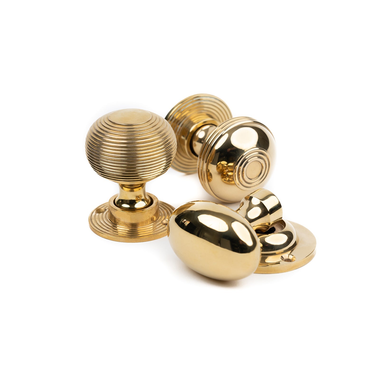 Polished Brass Door Knobs