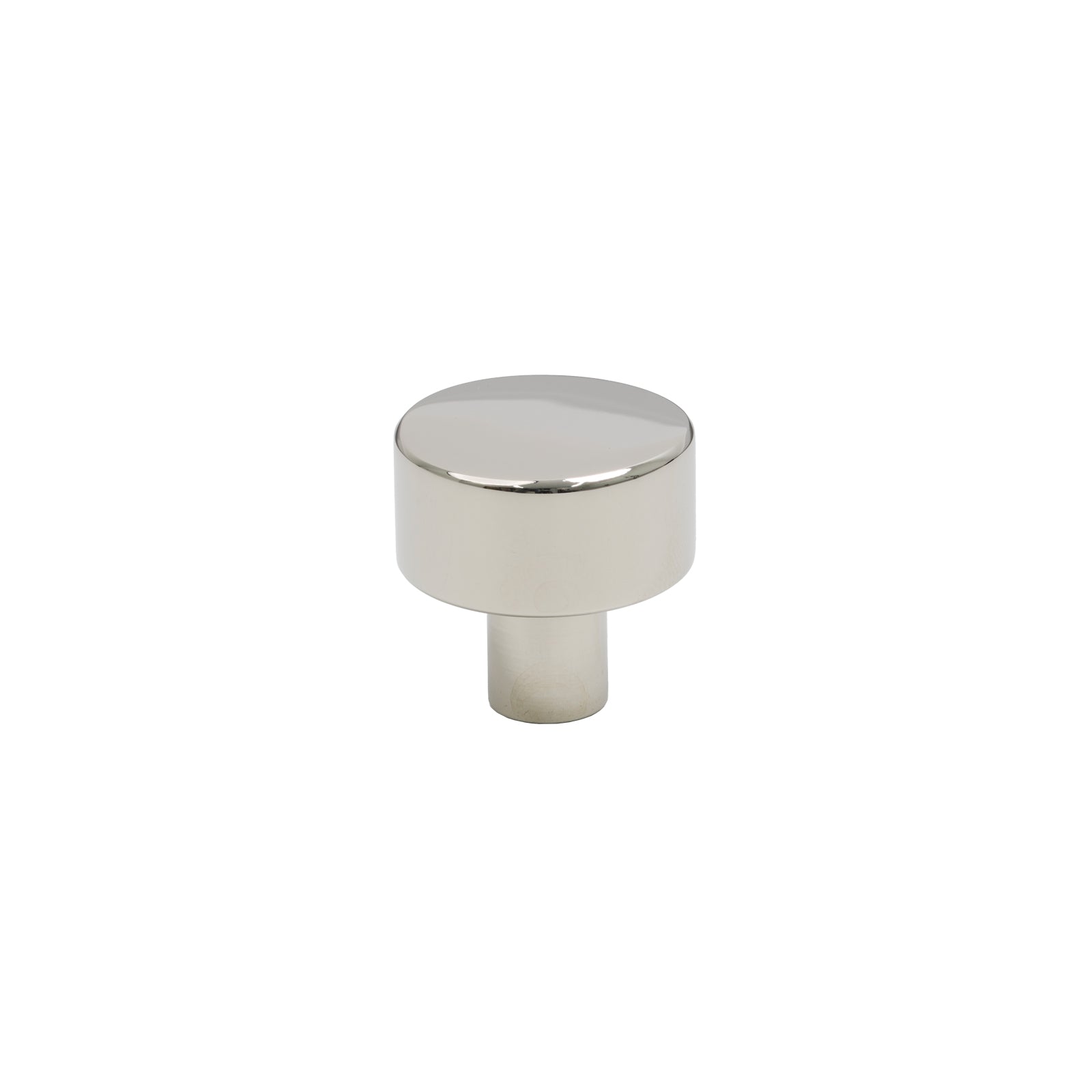 25mm Polished Nickel Kelso Cabinet Knob - No Rose