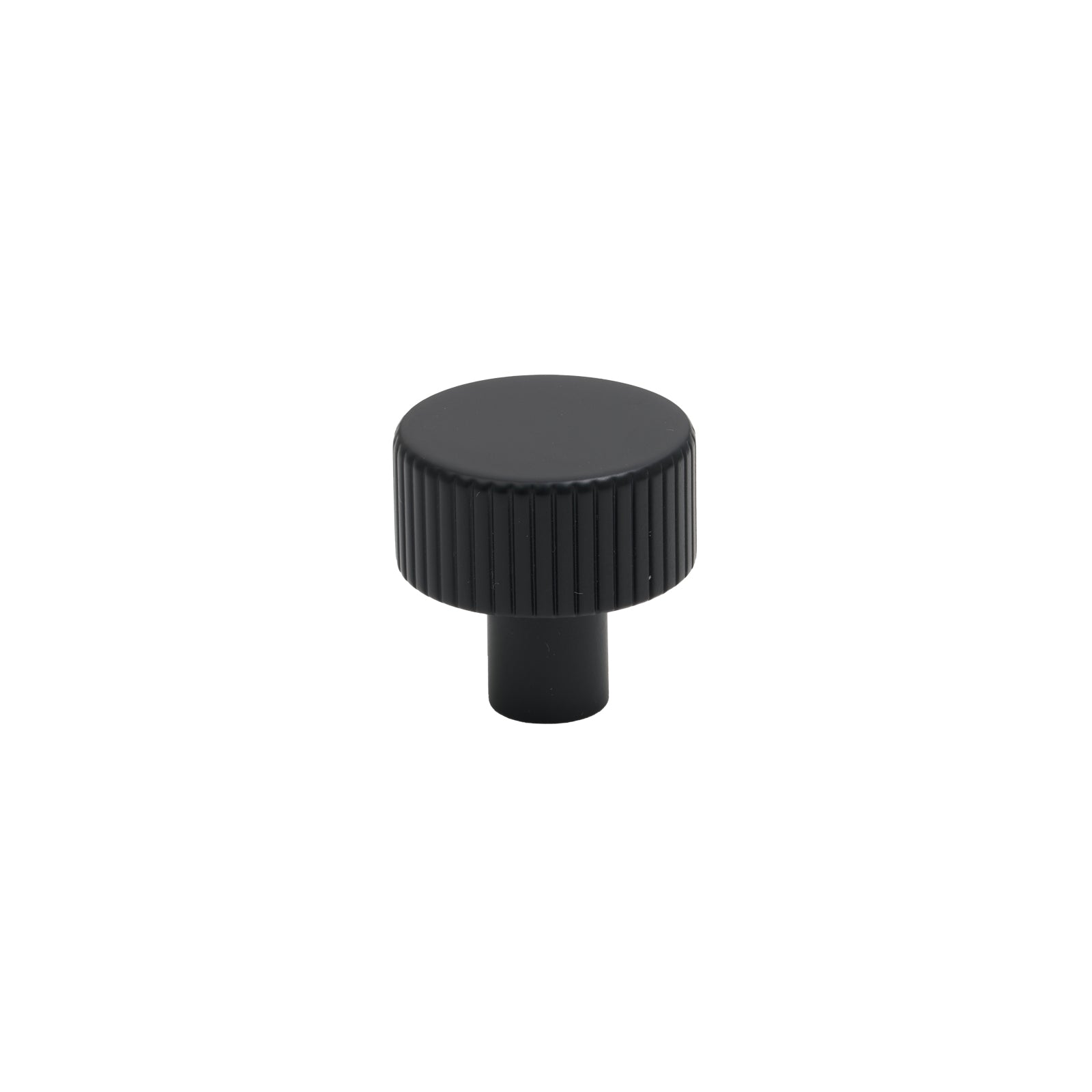 25mm Matt Black Judd Cabinet Knob - No Rose