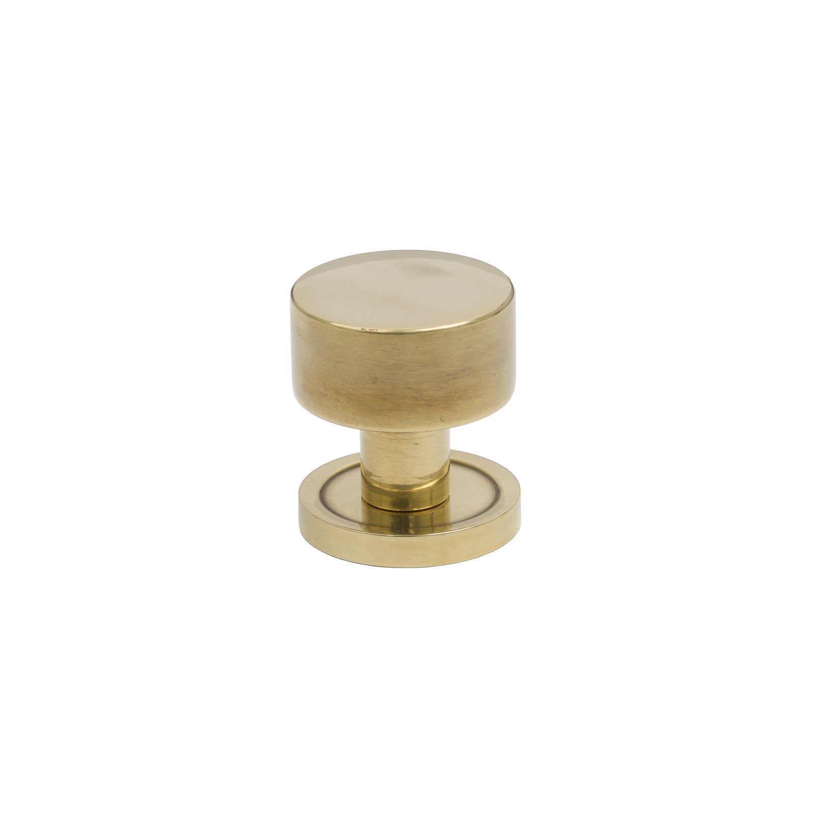 25mm Aged Brass Kelso Cabinet Knob - Round Rose