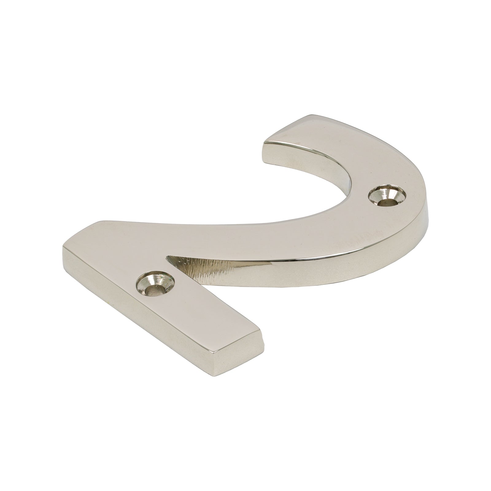 Polished Nickel Front Door Numerals