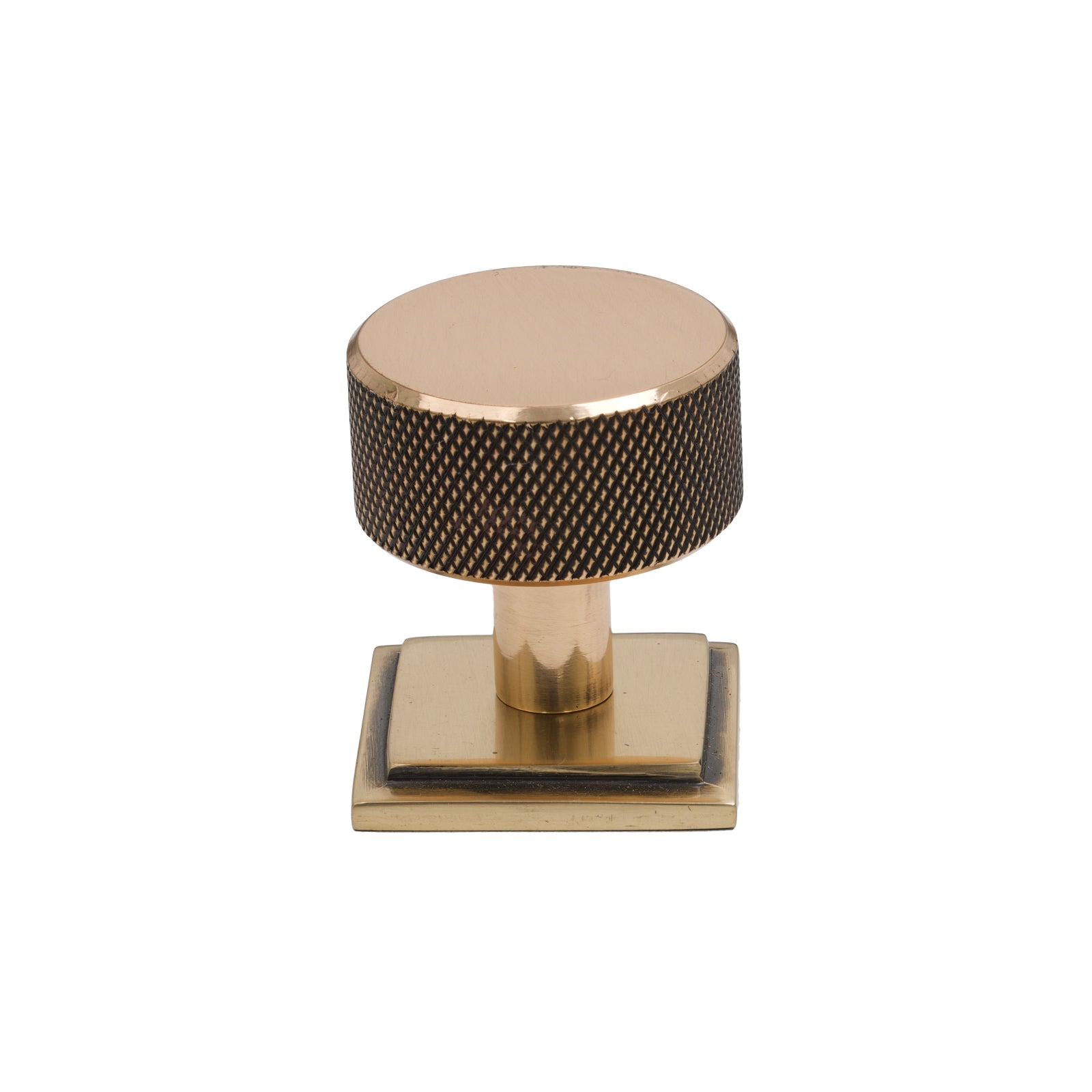 Brompton Cabinet Knob - Square Rose