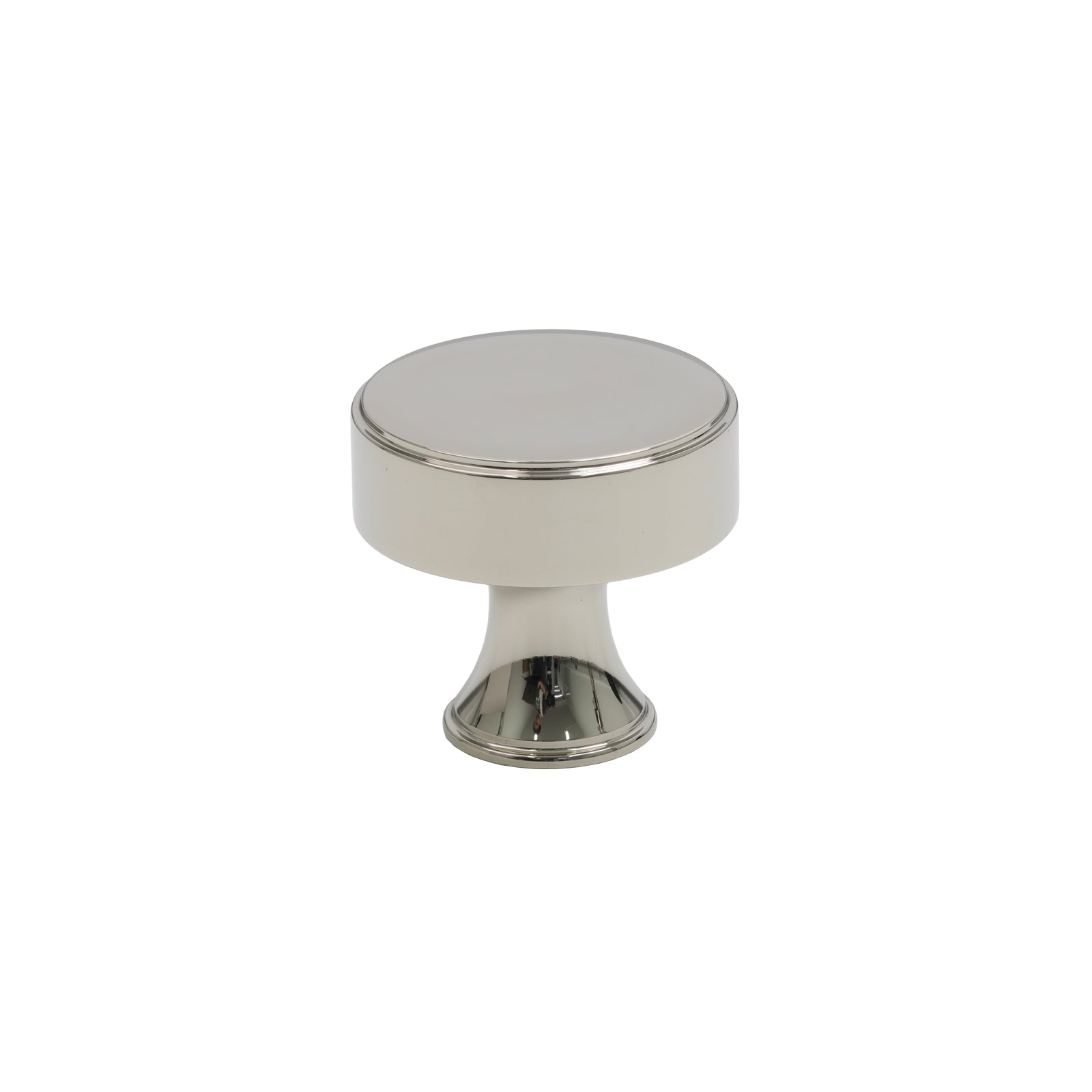 32mm Polished Nickel Scully Cabinet Knob