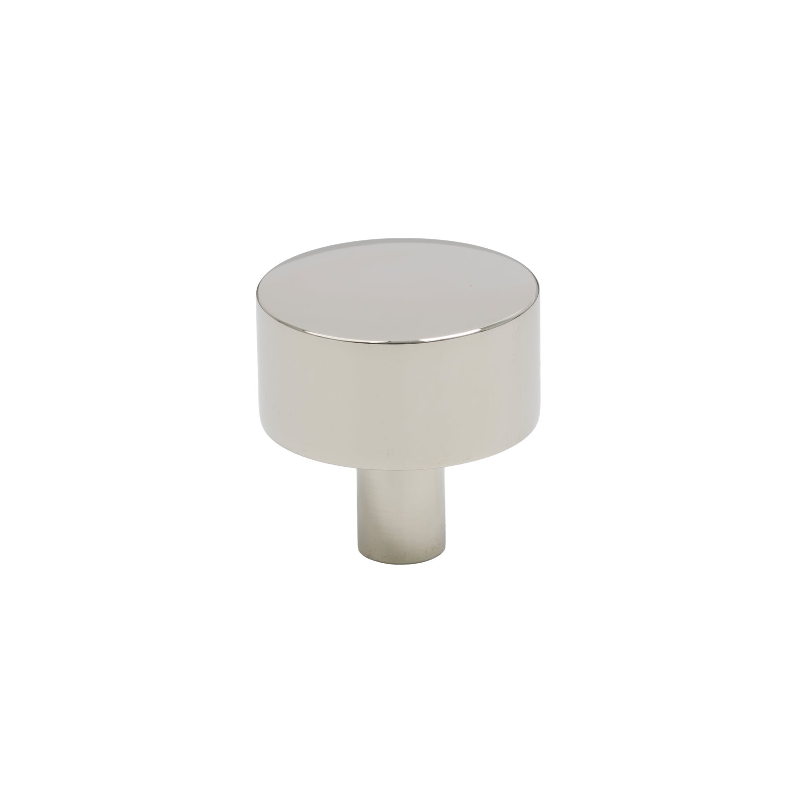 32mm Polished Nickel Kelso Cabinet Knob - No Rose