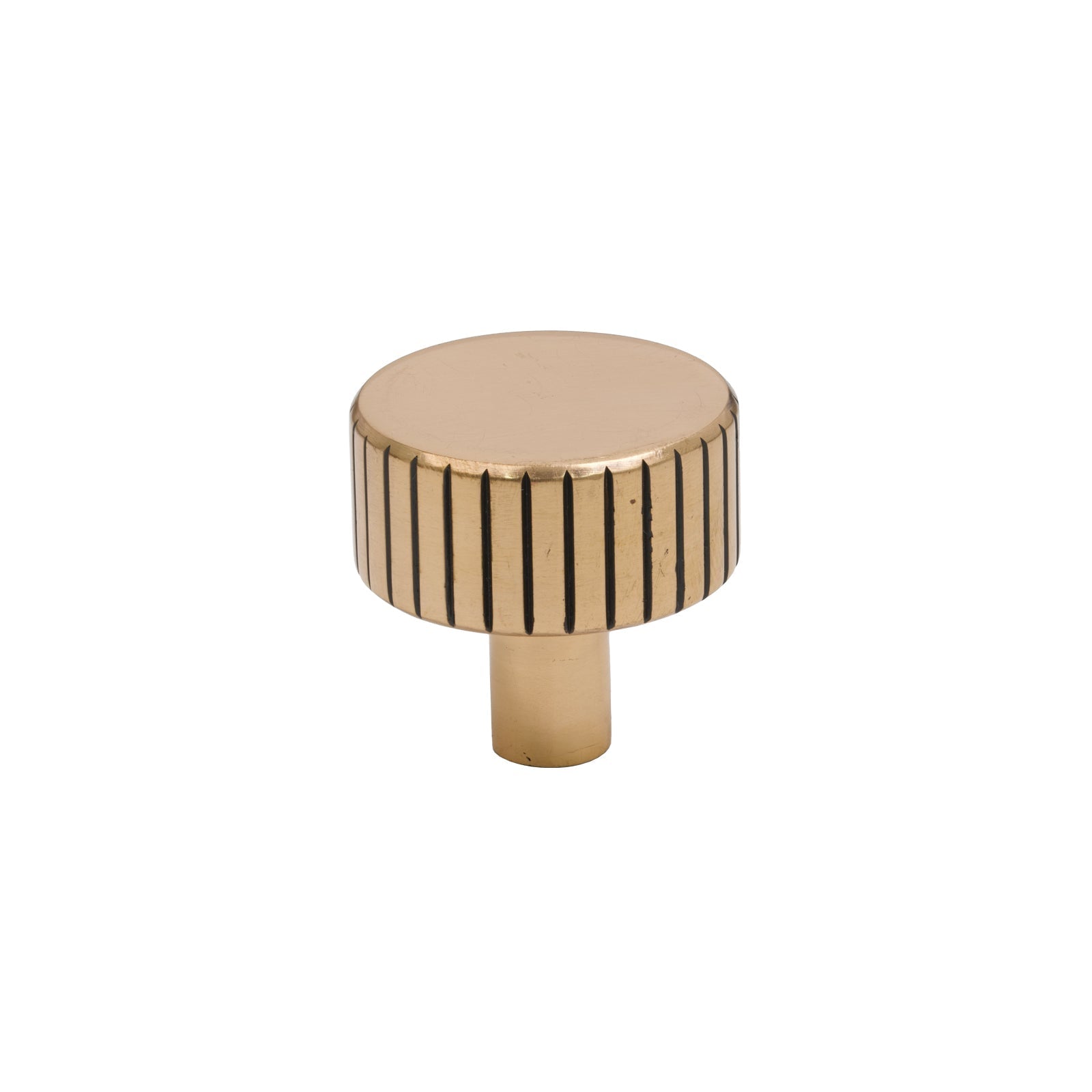 32mm Polished Bronze Judd Cabinet Knob - No Rose