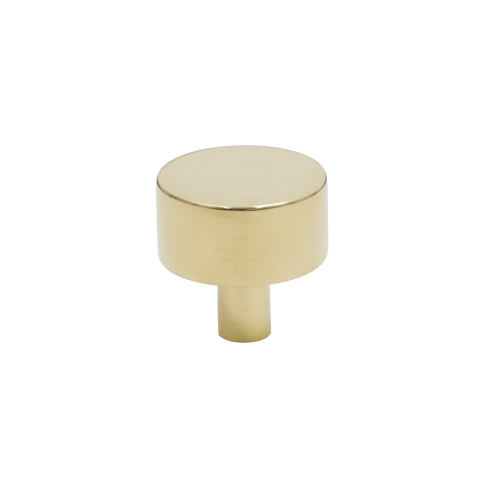 32mm Polished Brass Kelso Cabinet Knob - No Rose