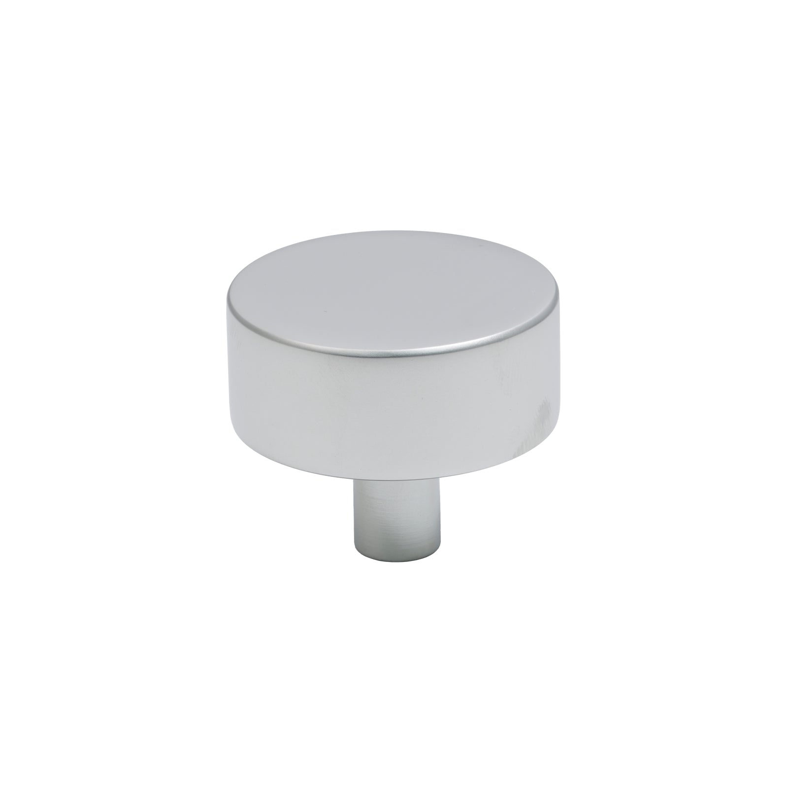 38mm Satin Chrome Kelso Cabinet Knob - No Rose