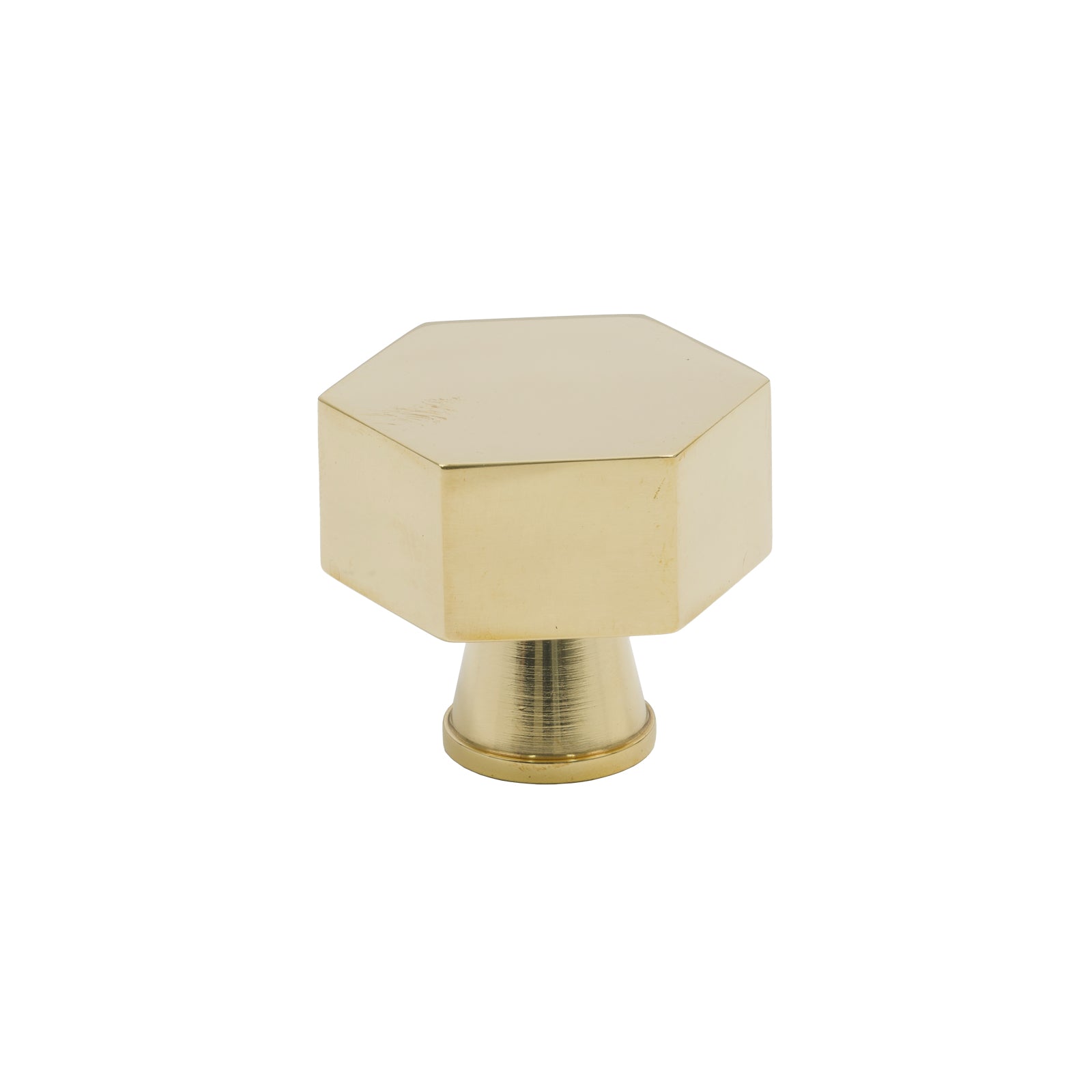 38mm Polished Brass Kahlo Cabinet Knob