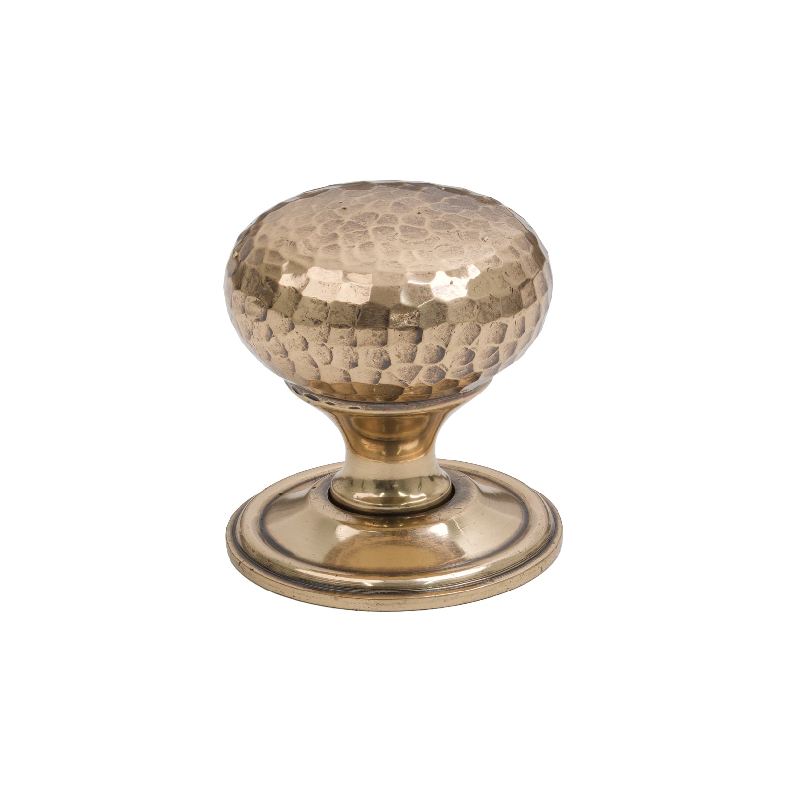 Hammered Mushroom Cabinet Knob