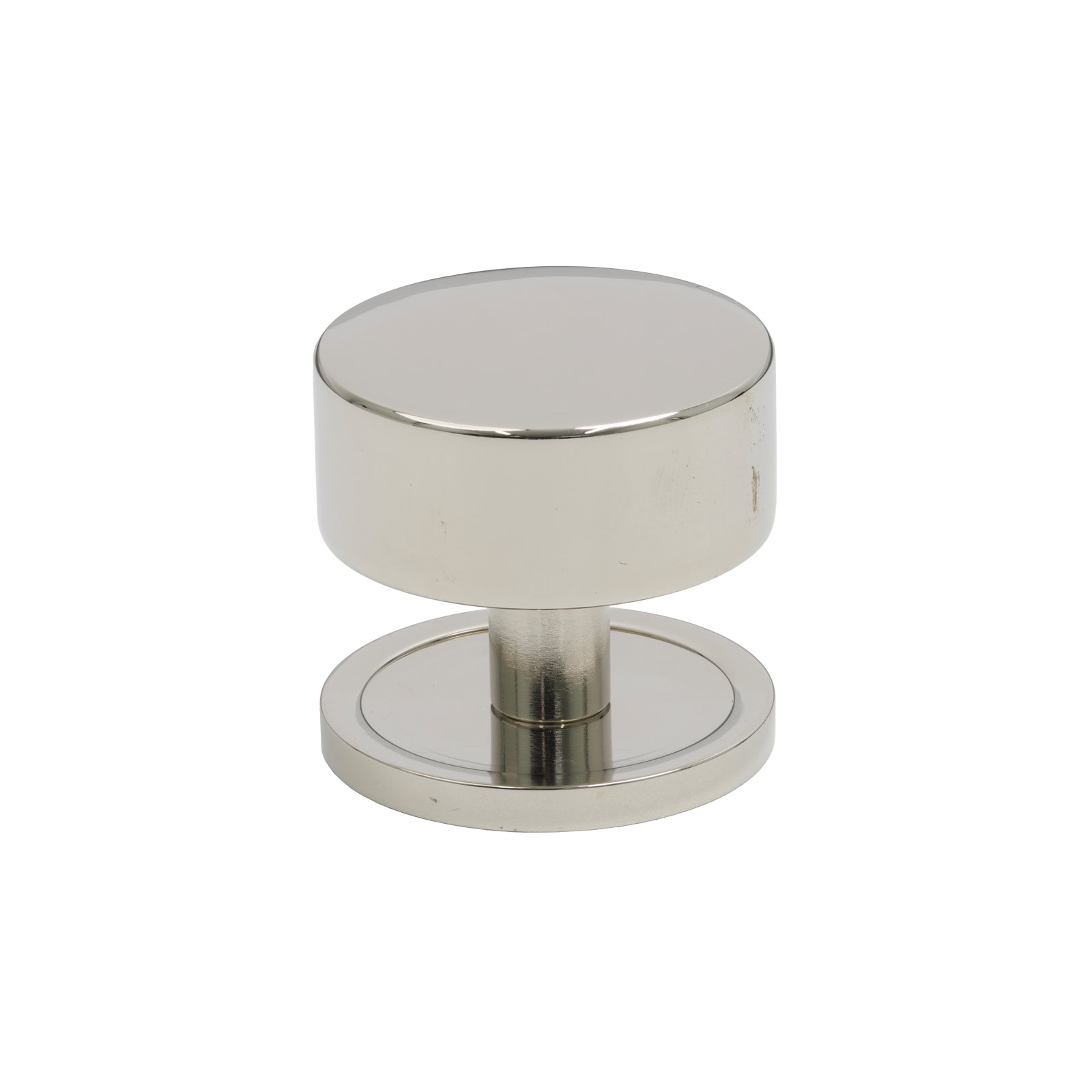 38mm Polished Brass Kelso Cabinet Knob - Round Rose