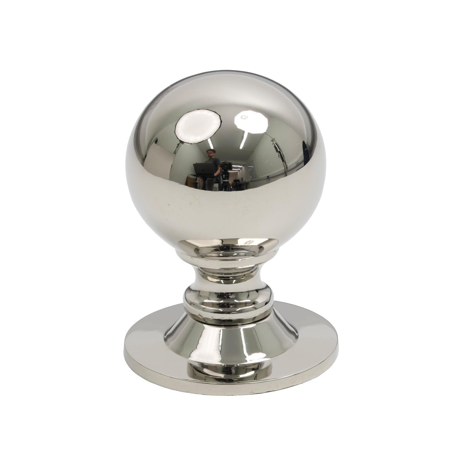 39mm Polished Nickel Ball Cabinet Knob