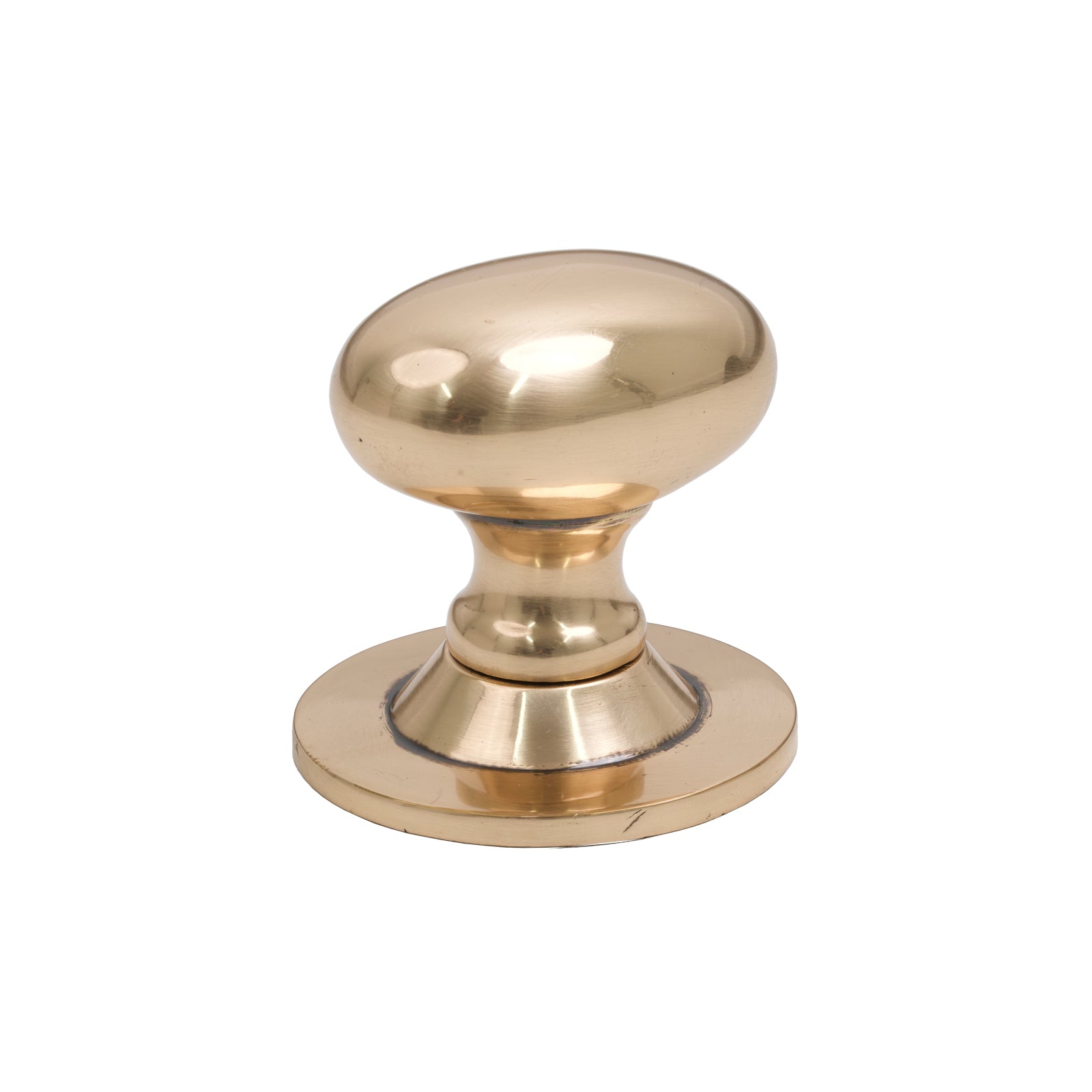 Oval Cabinet Knob on Rose