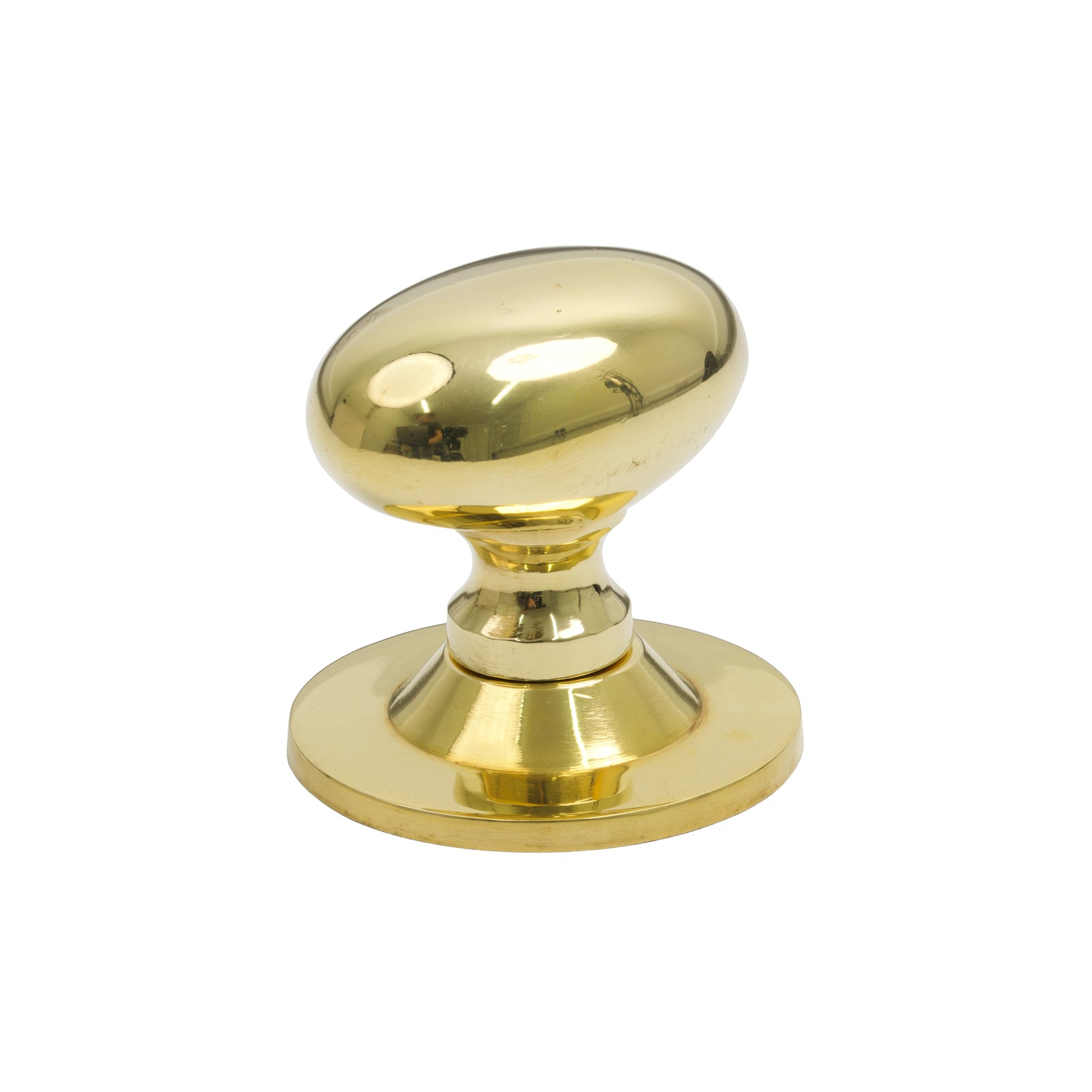 Oval Cabinet Knob on Rose