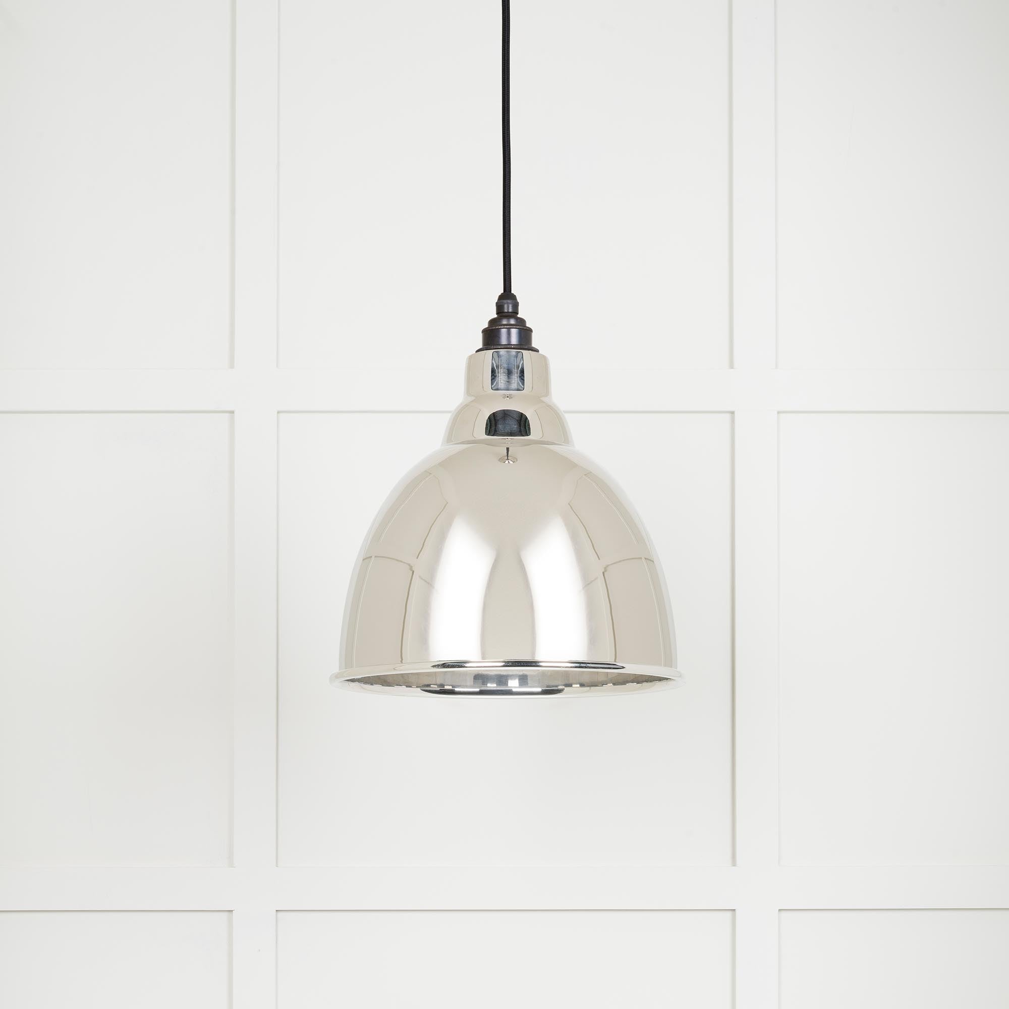 Image of Brindley Ceiling Light in Nickel