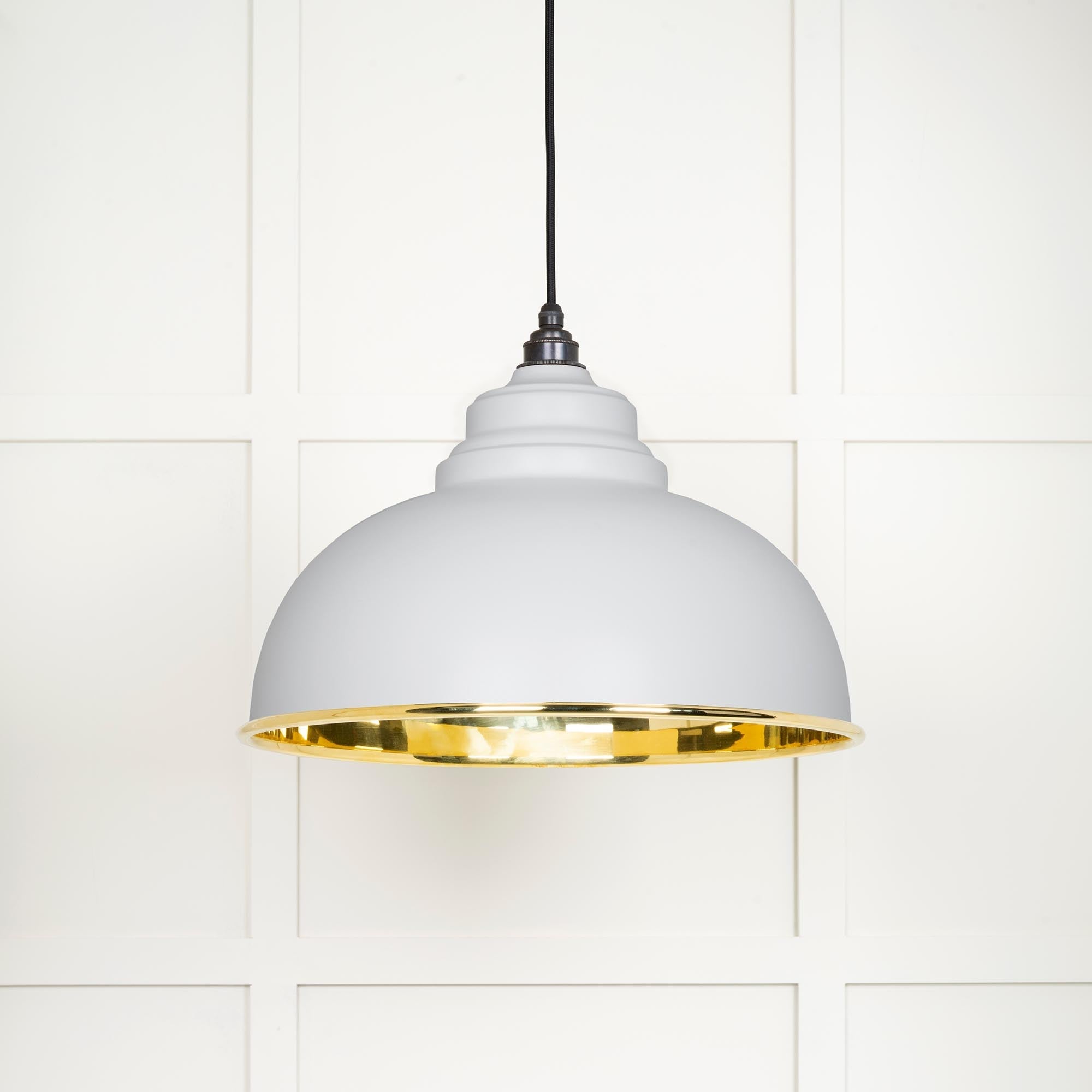 Image of Harborne Ceiling Light in Flock