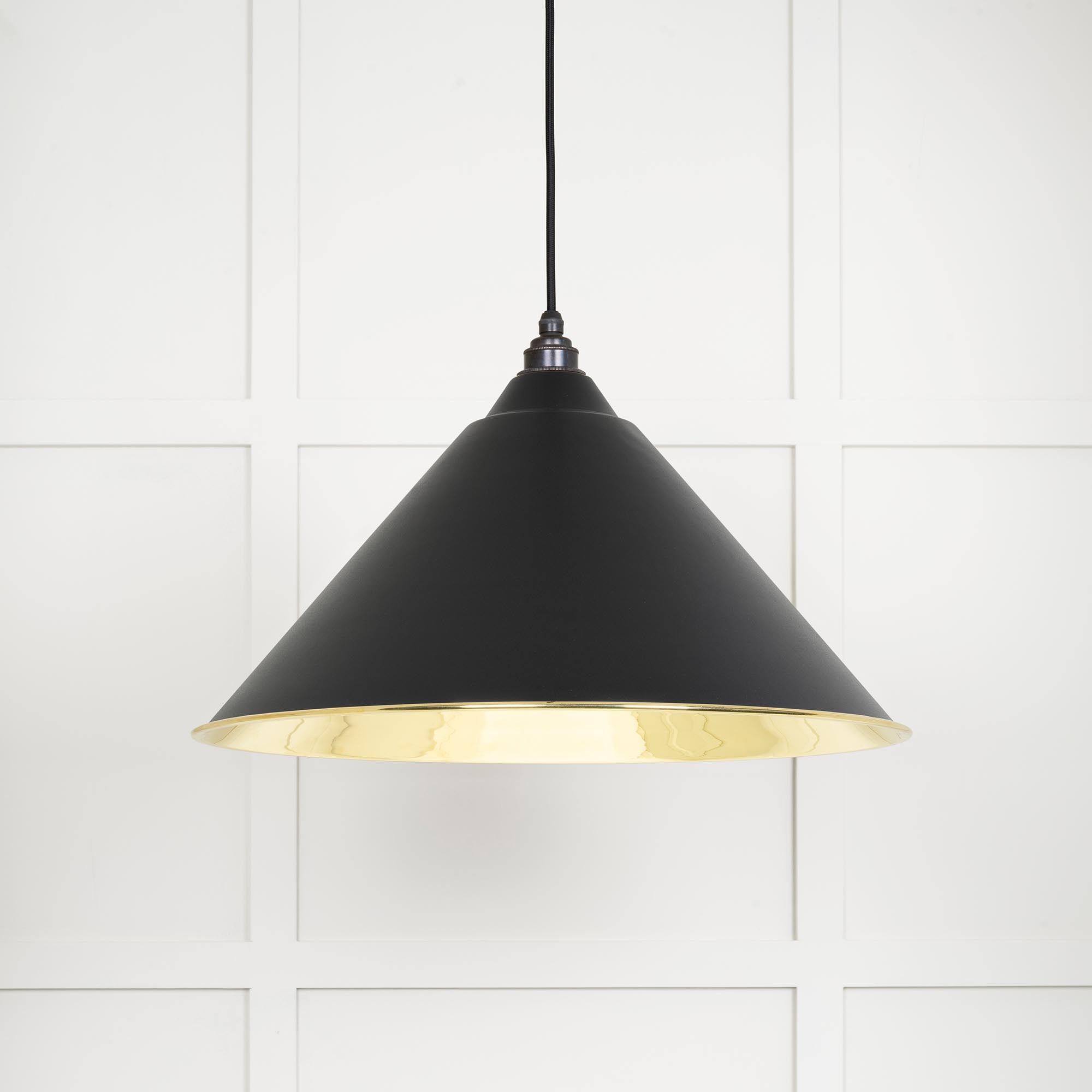 Image of Hockley Ceiling Light in Elan Black