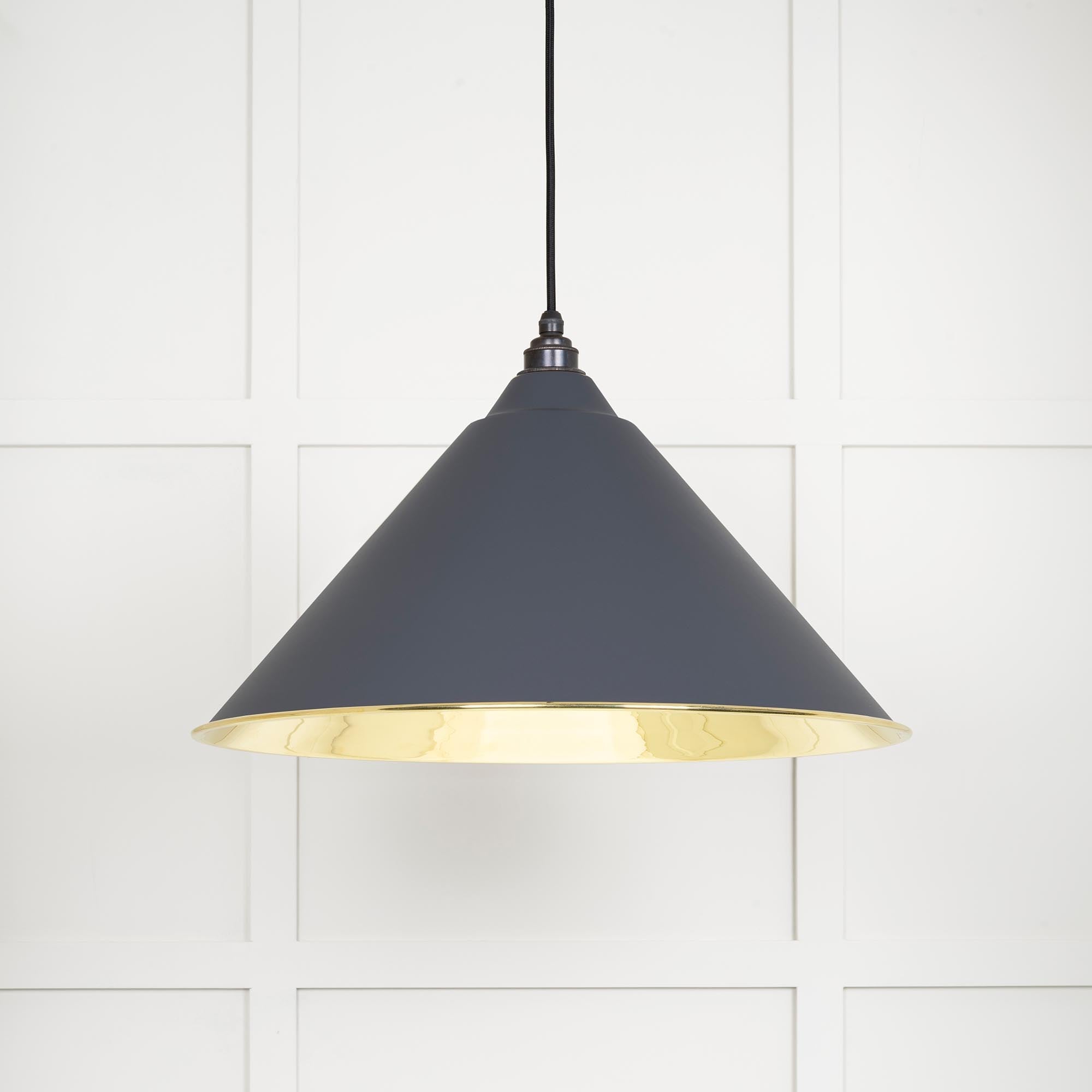 Image of Hockley Ceiling Light in Slate