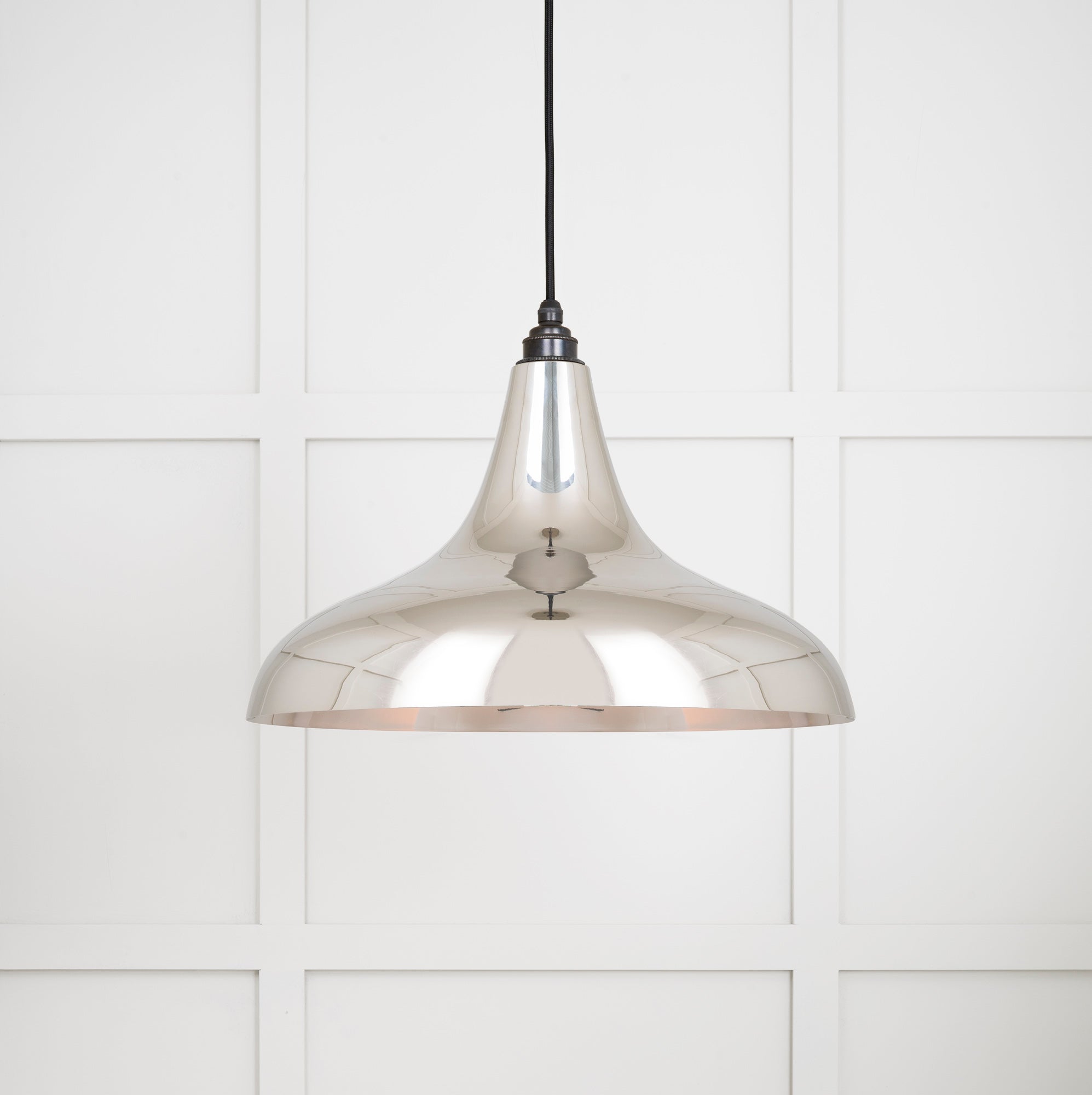 Image of Frankley Ceiling Light in Nickel