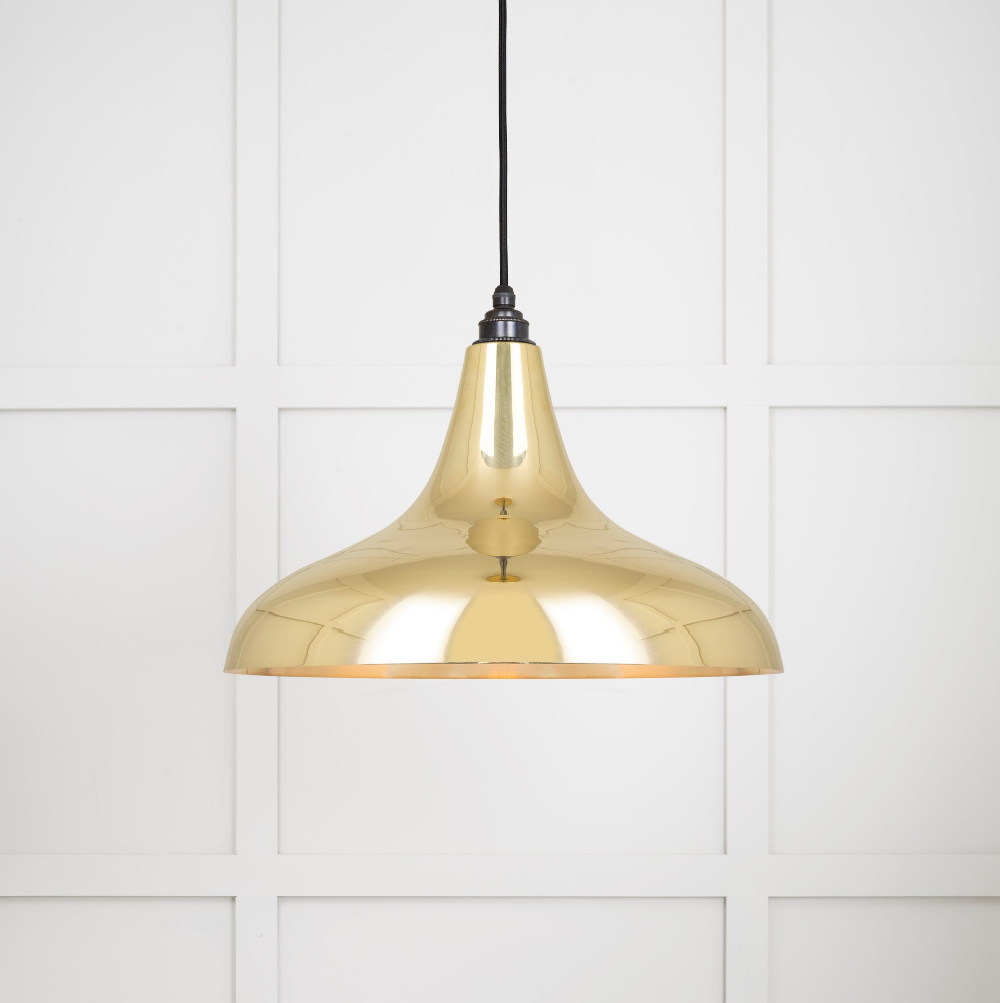 Image of Frankley Ceiling Light in Brass