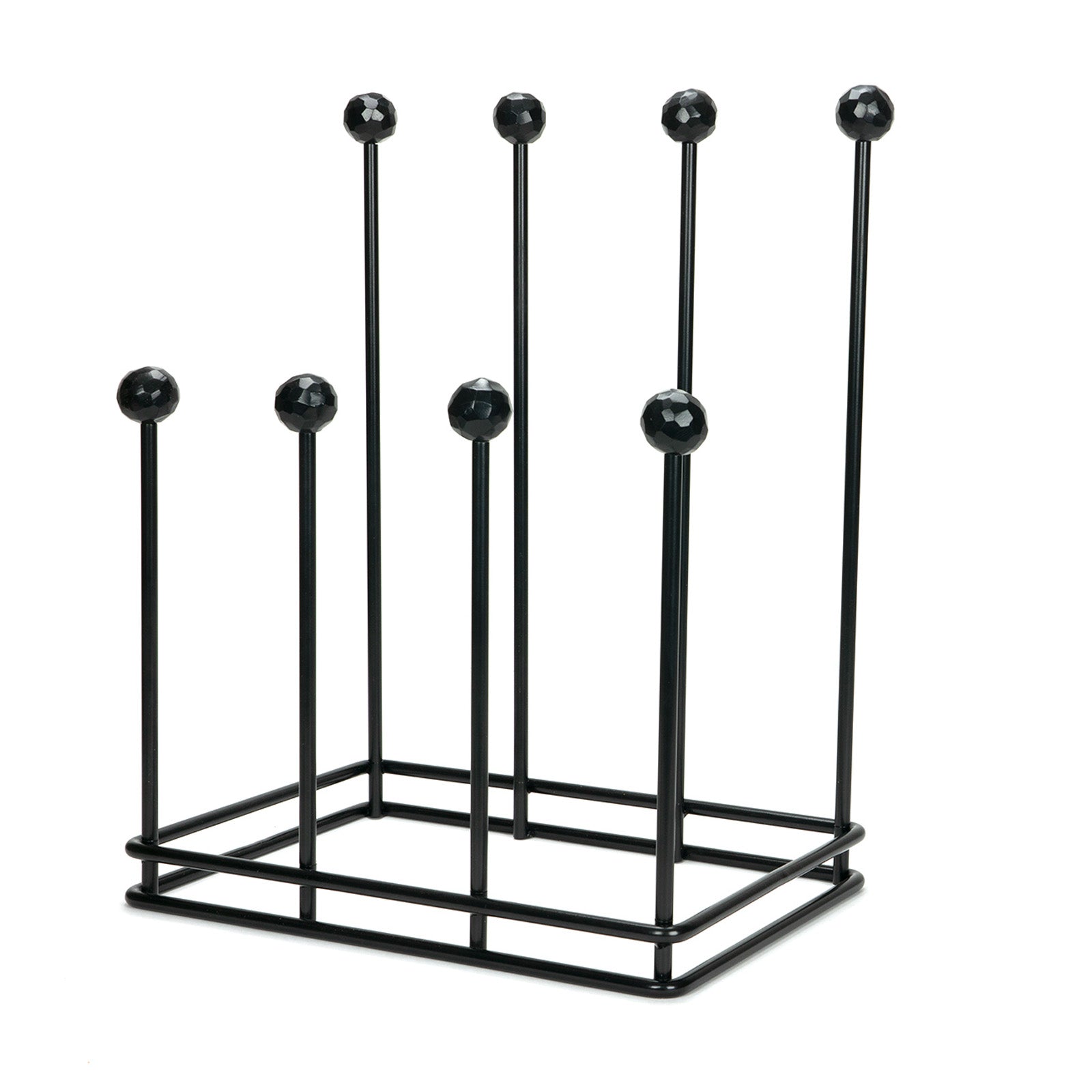 Four Pair Boot Rack in Matt Black