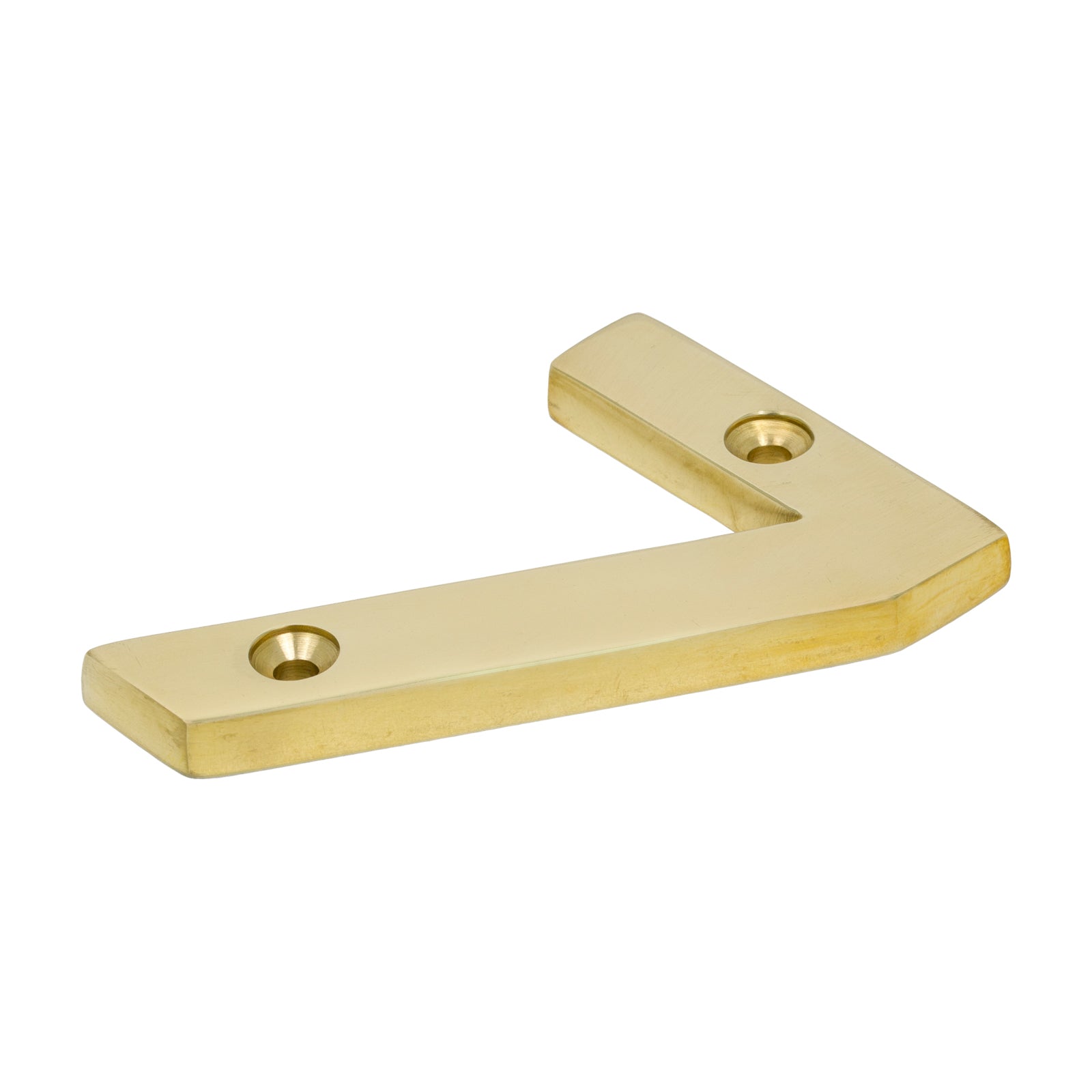 Polished Brass Front Door Numerals