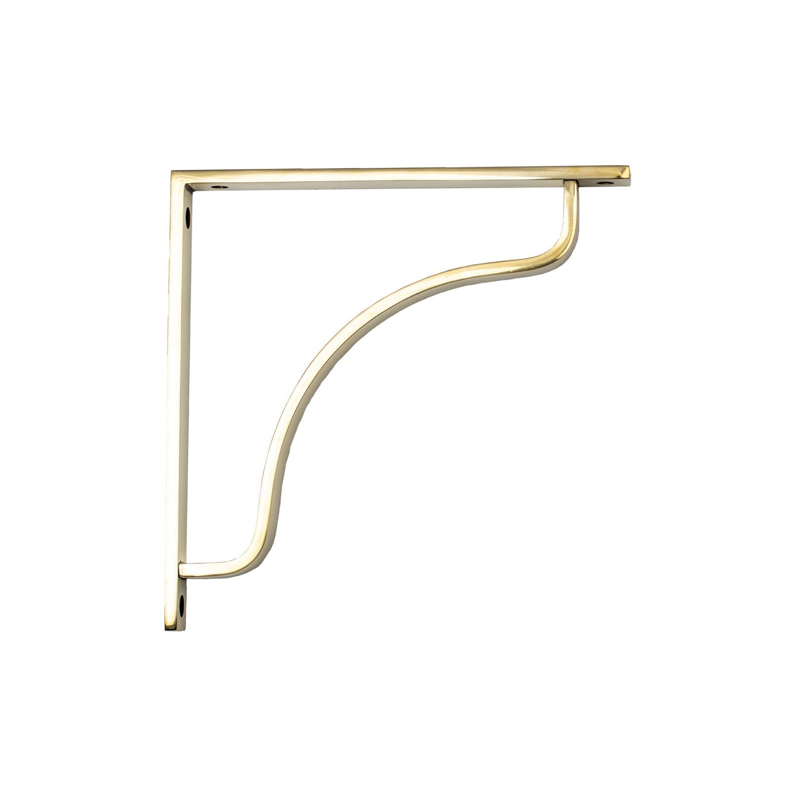 200mm Aged Brass Abingdon Shelf Bracket