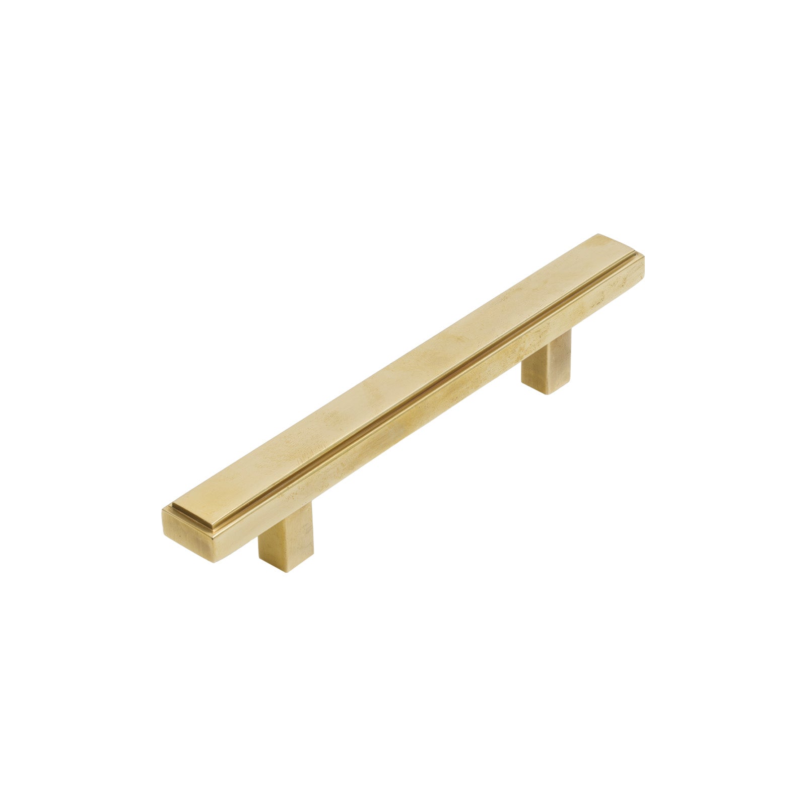 156mm Aged Brass Scully Pull Handle