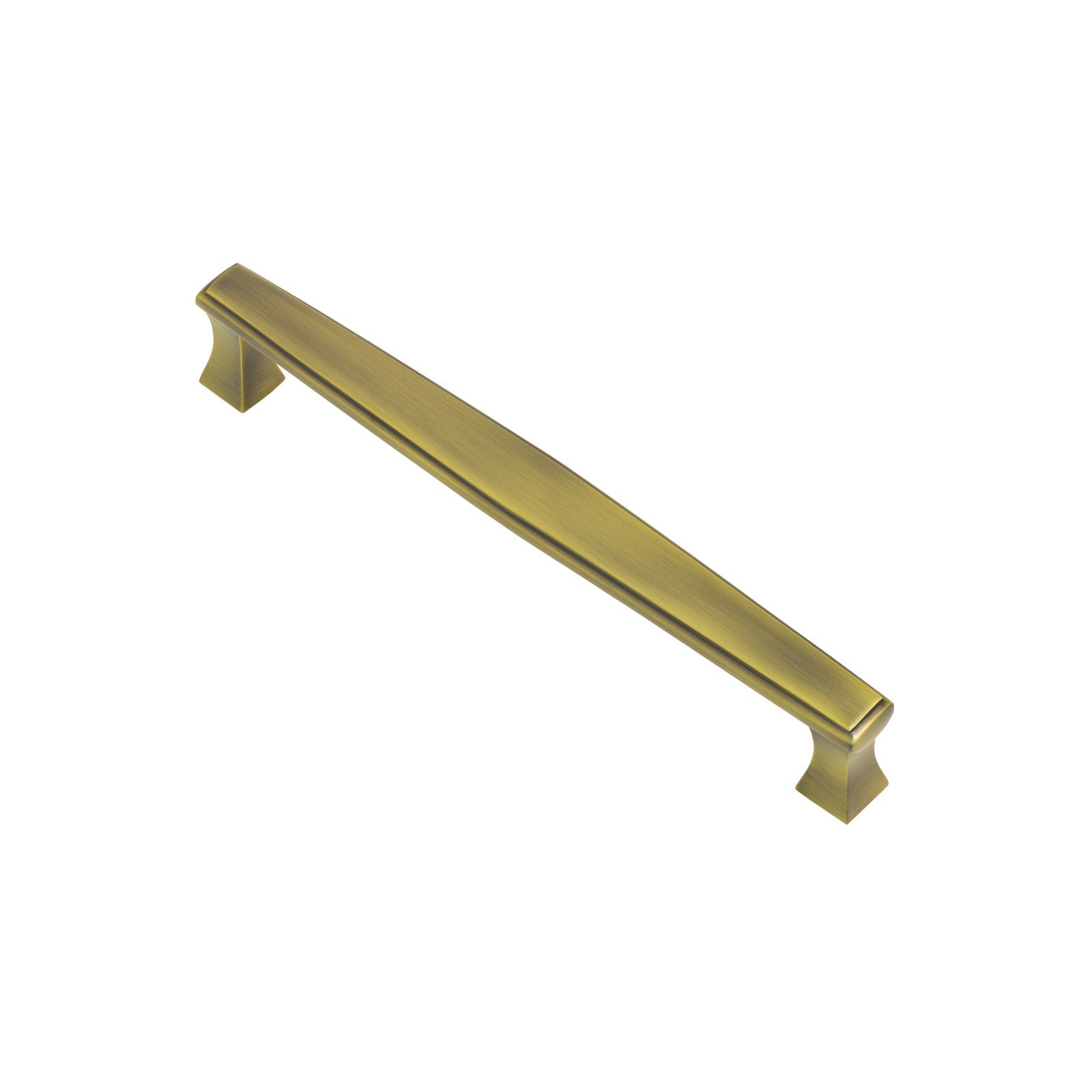 SHOW Image of 305mm Antique Brass Large Deco Door Pull Handle