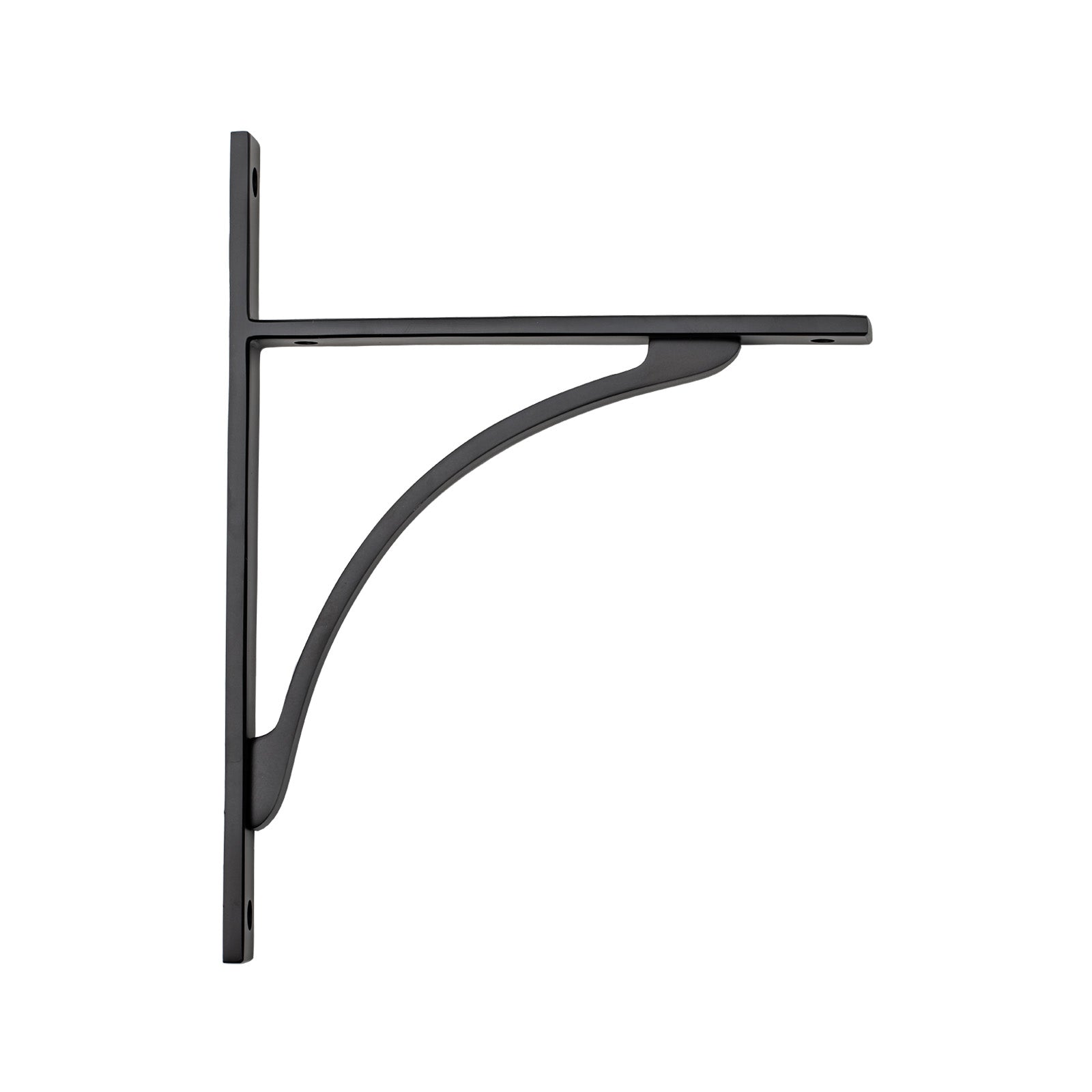 260mm Matt Black Apperley Shelf Bracket