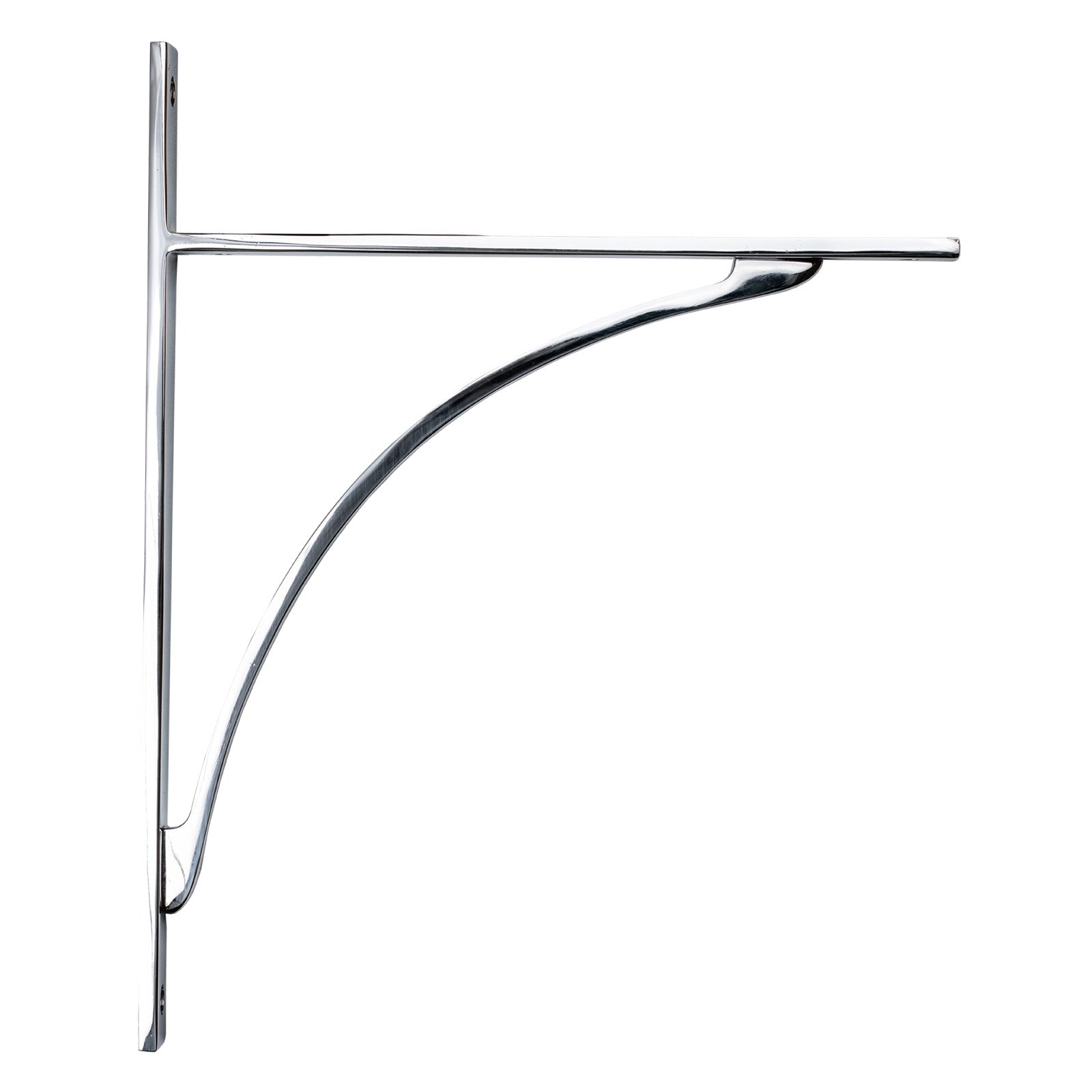 314mm Polished Chrome Apperley Shelf Bracket