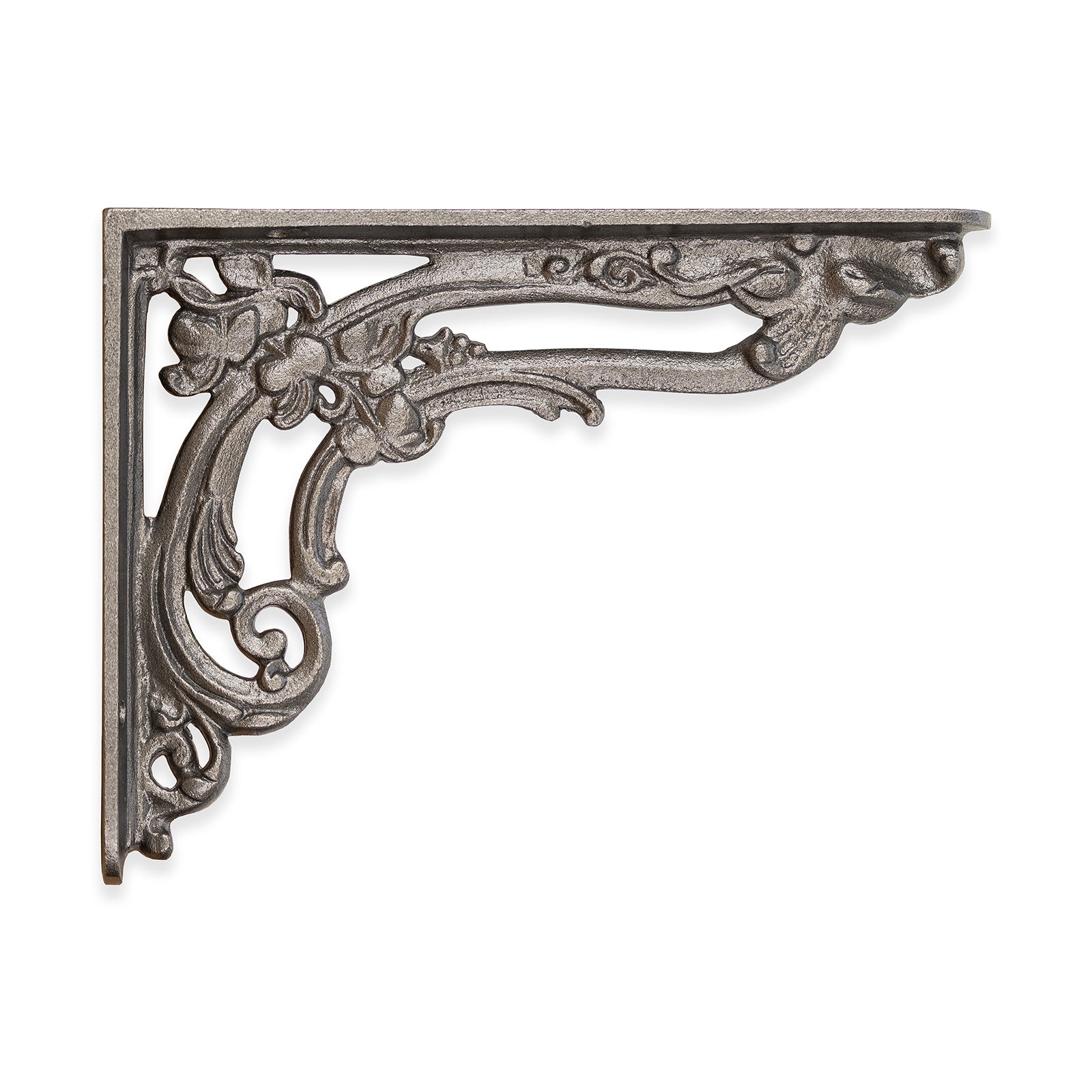 Apple cast iron shelf bracket