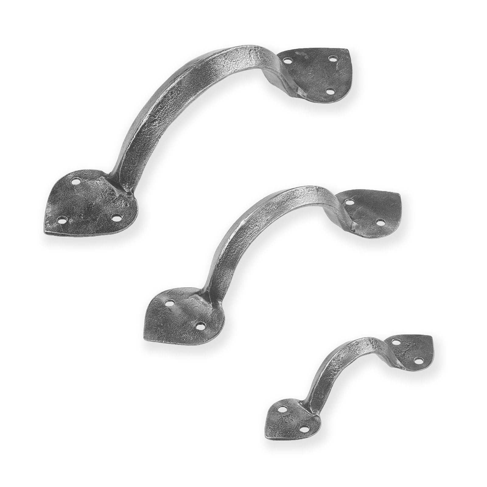 Arror end pewter pulls, door pull handles