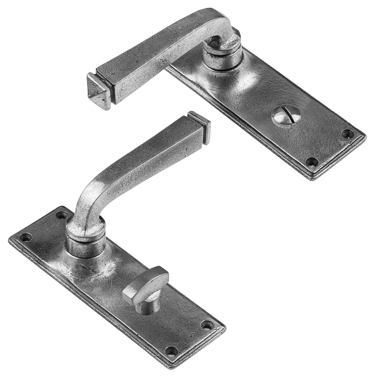 Pewter Bathroom Door Handles SHOW