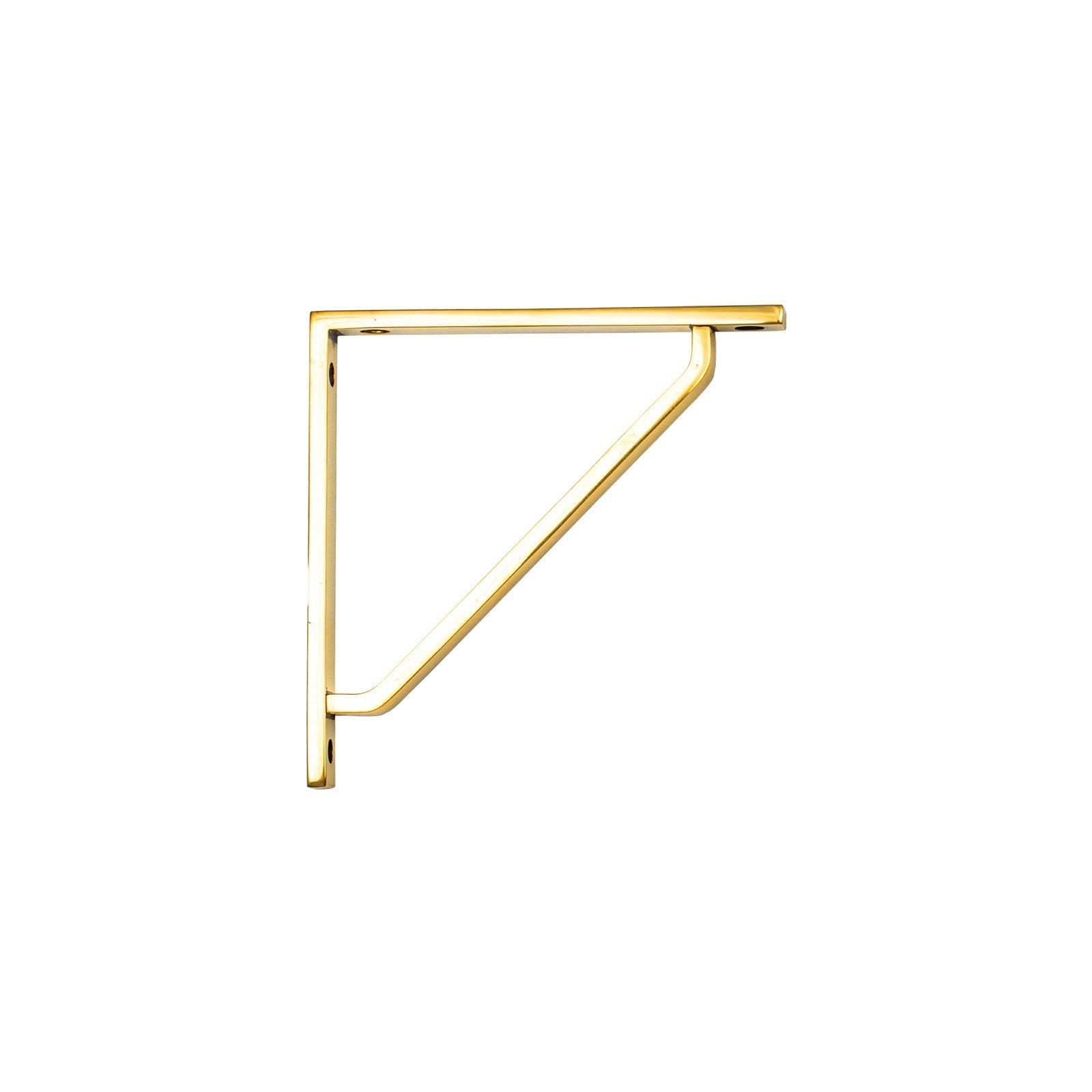 150mm Aged Brass Barton Shelf Bracket