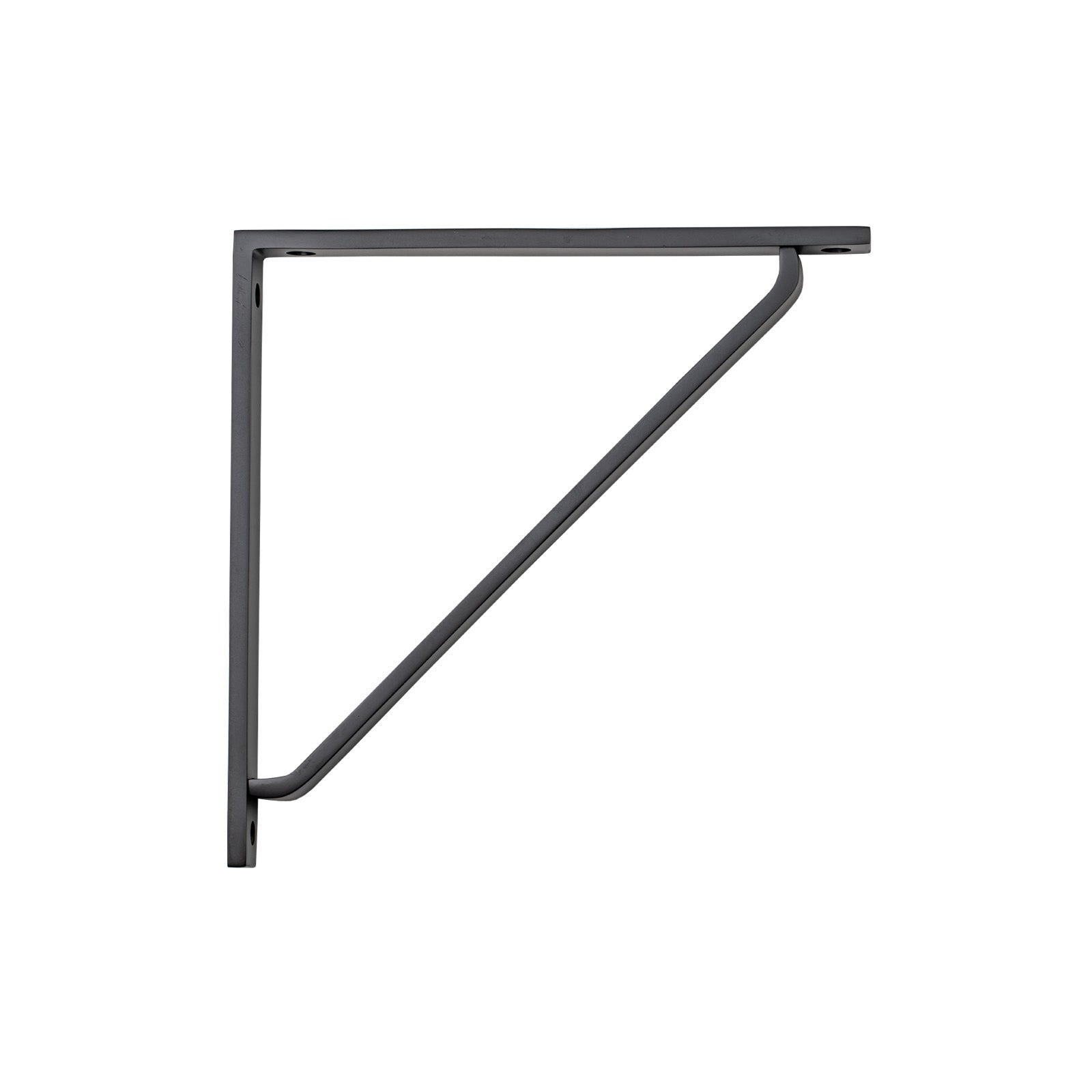 200mm Matt Black Barton Shelf Bracket