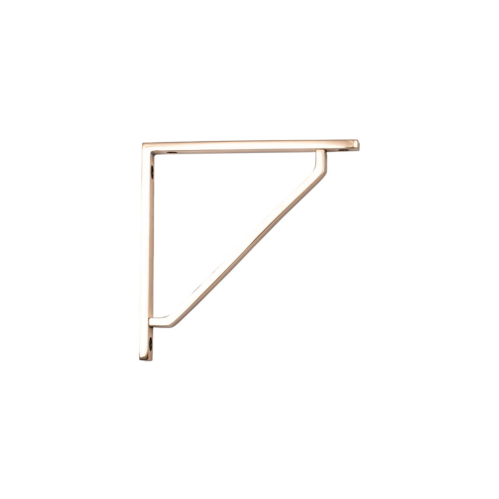 150mm Polished Bronze Barton Shelf Bracket