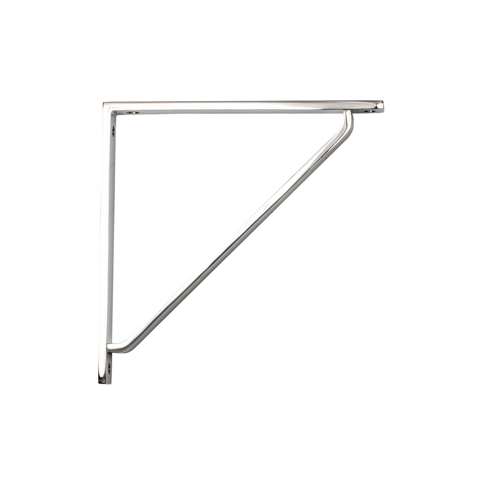 200mm Polished Nickel Barton Shelf Bracket