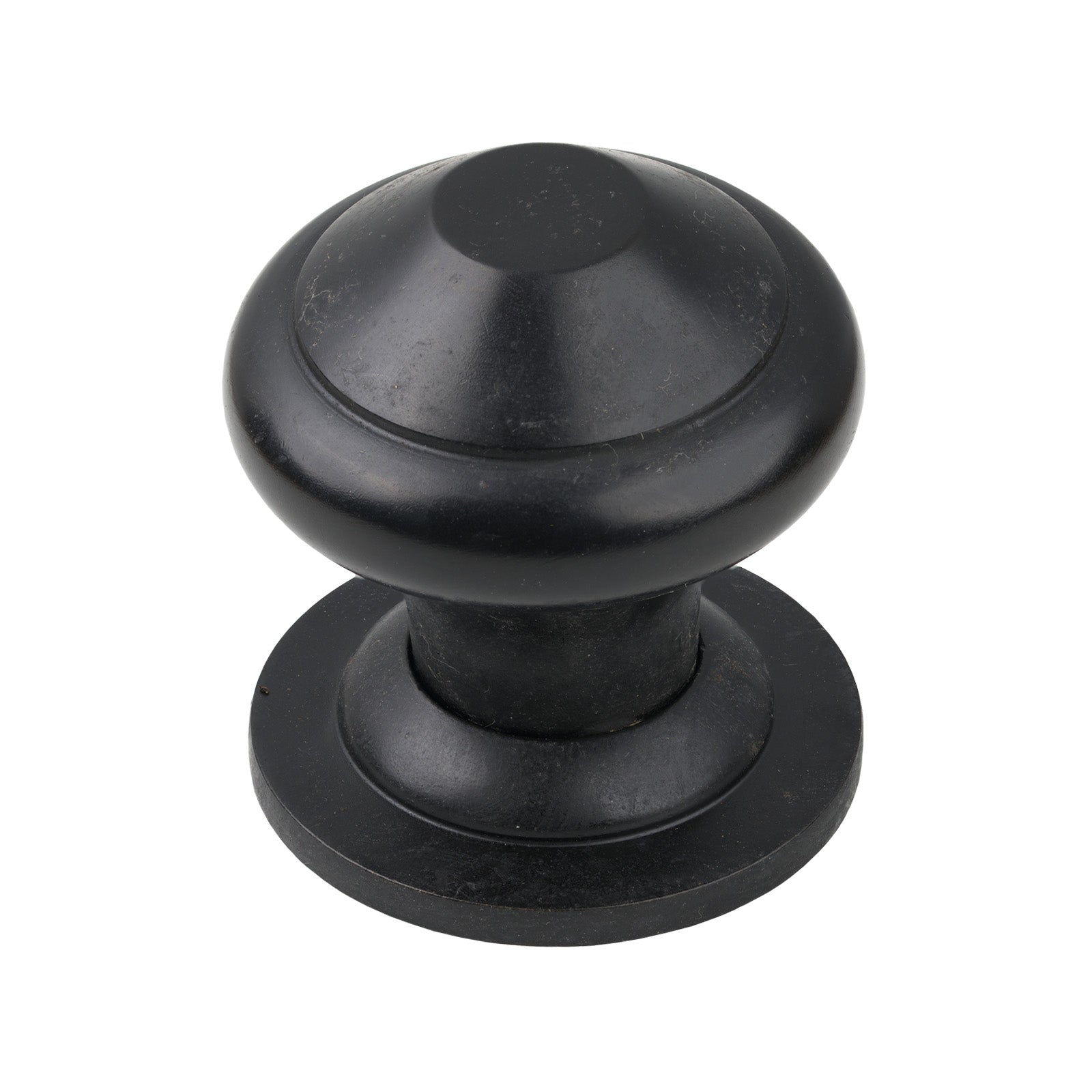 Black Regency Centre Door Knob