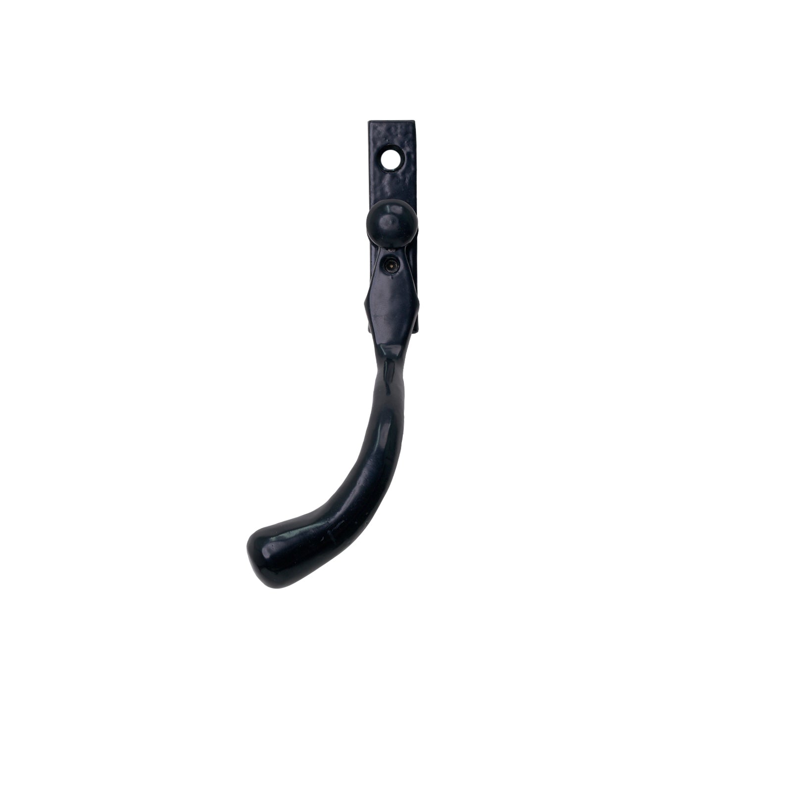 LH Black Large 16mm Peardrop Espagnolette