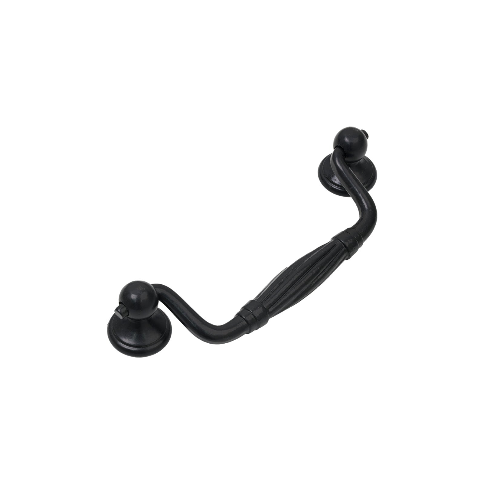 Black Twist Drop Handle