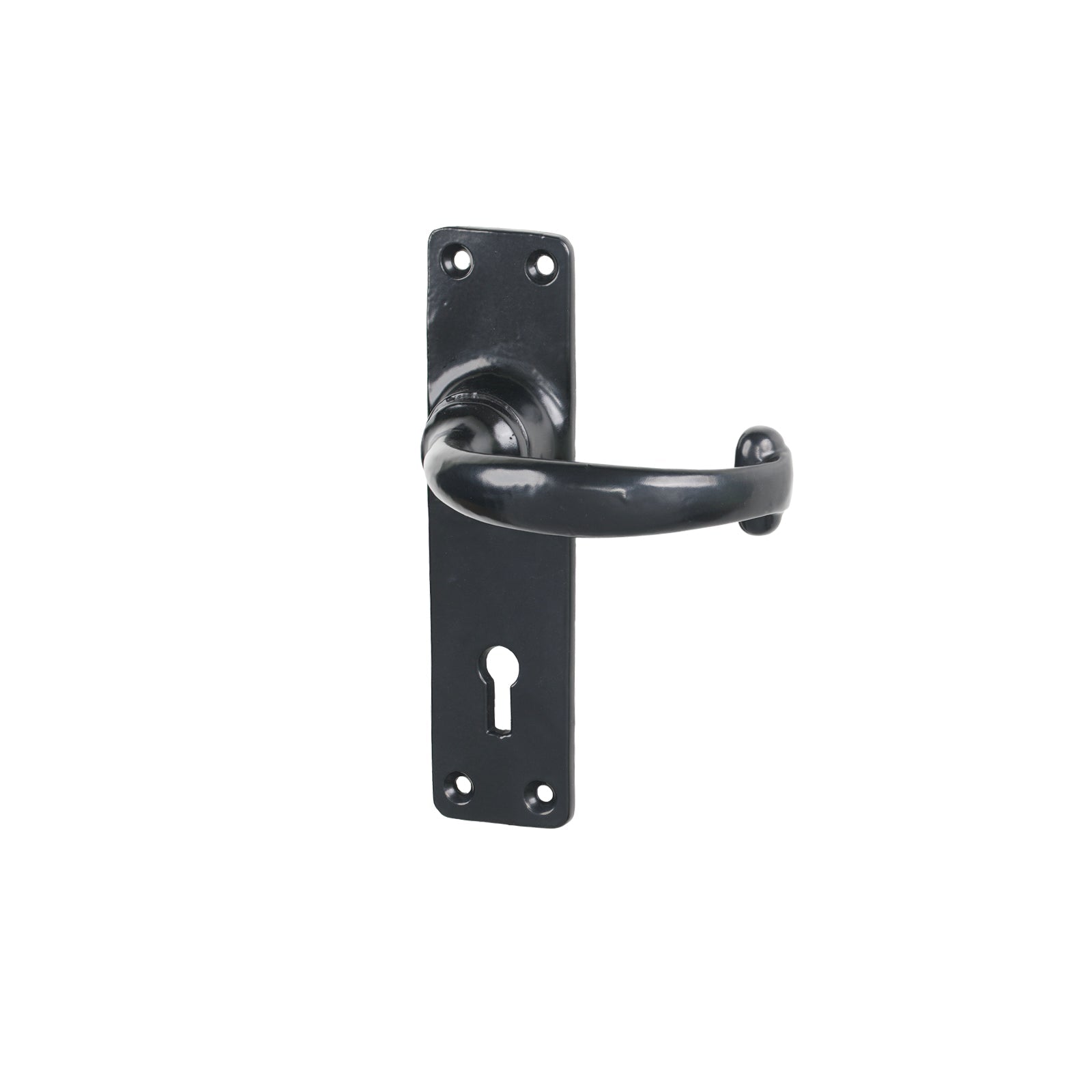 Lock Black MF Lever Handles