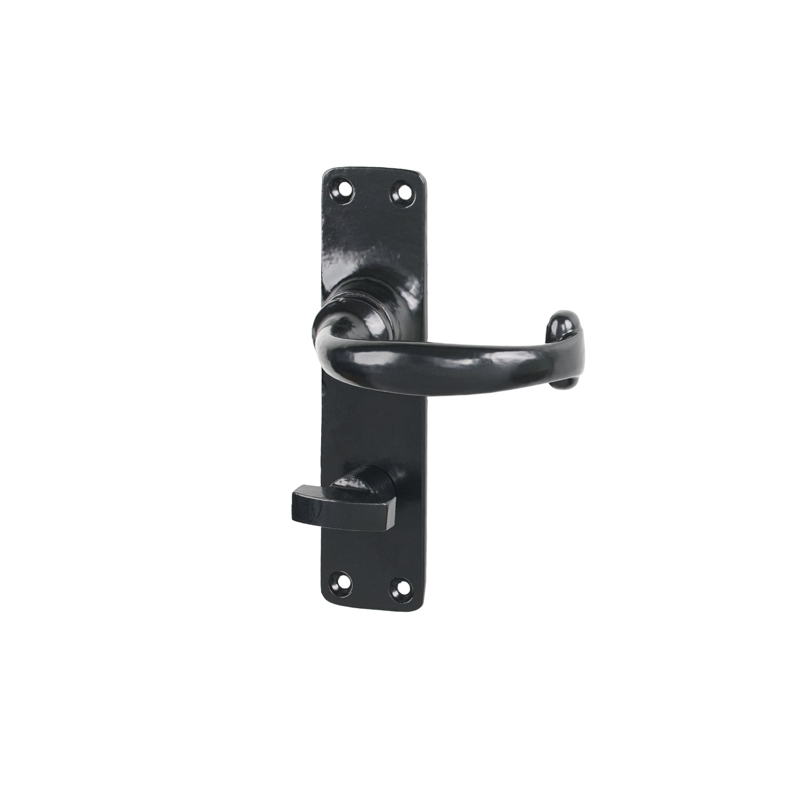 Bathroom Black MF Lever Handles