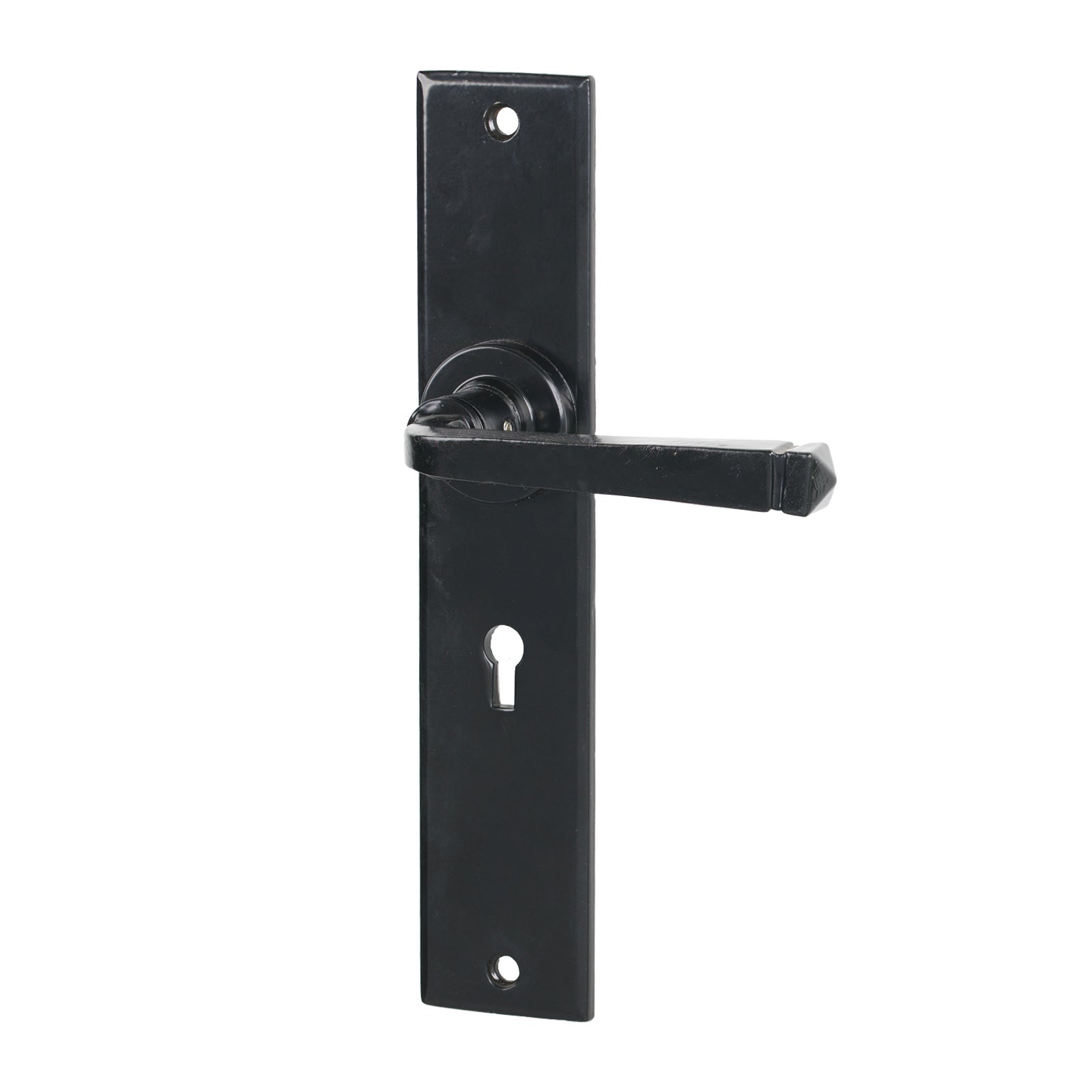 Black Lock Large Avon Lever Handles